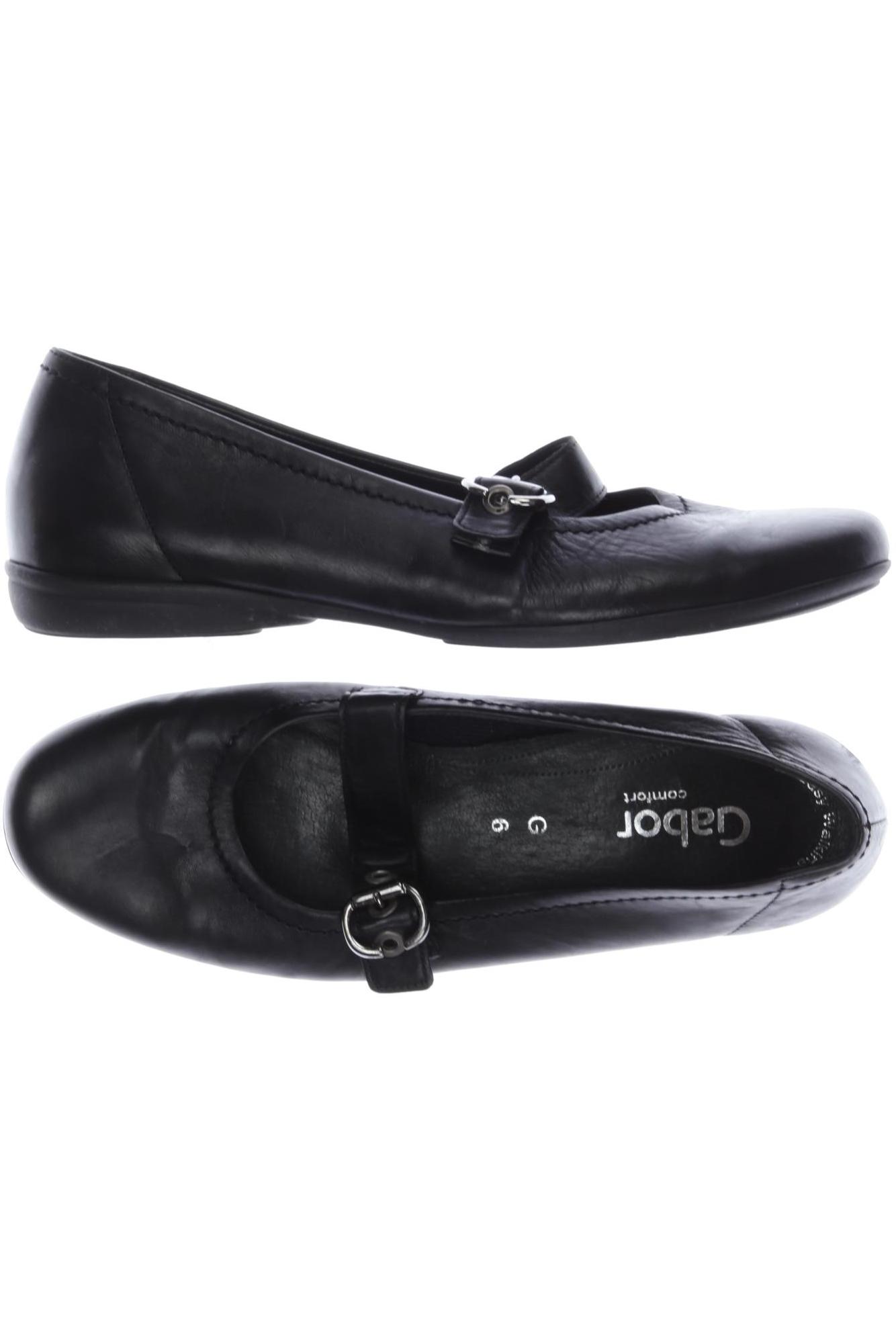 

Gabor Damen Ballerinas, schwarz, Gr. 6