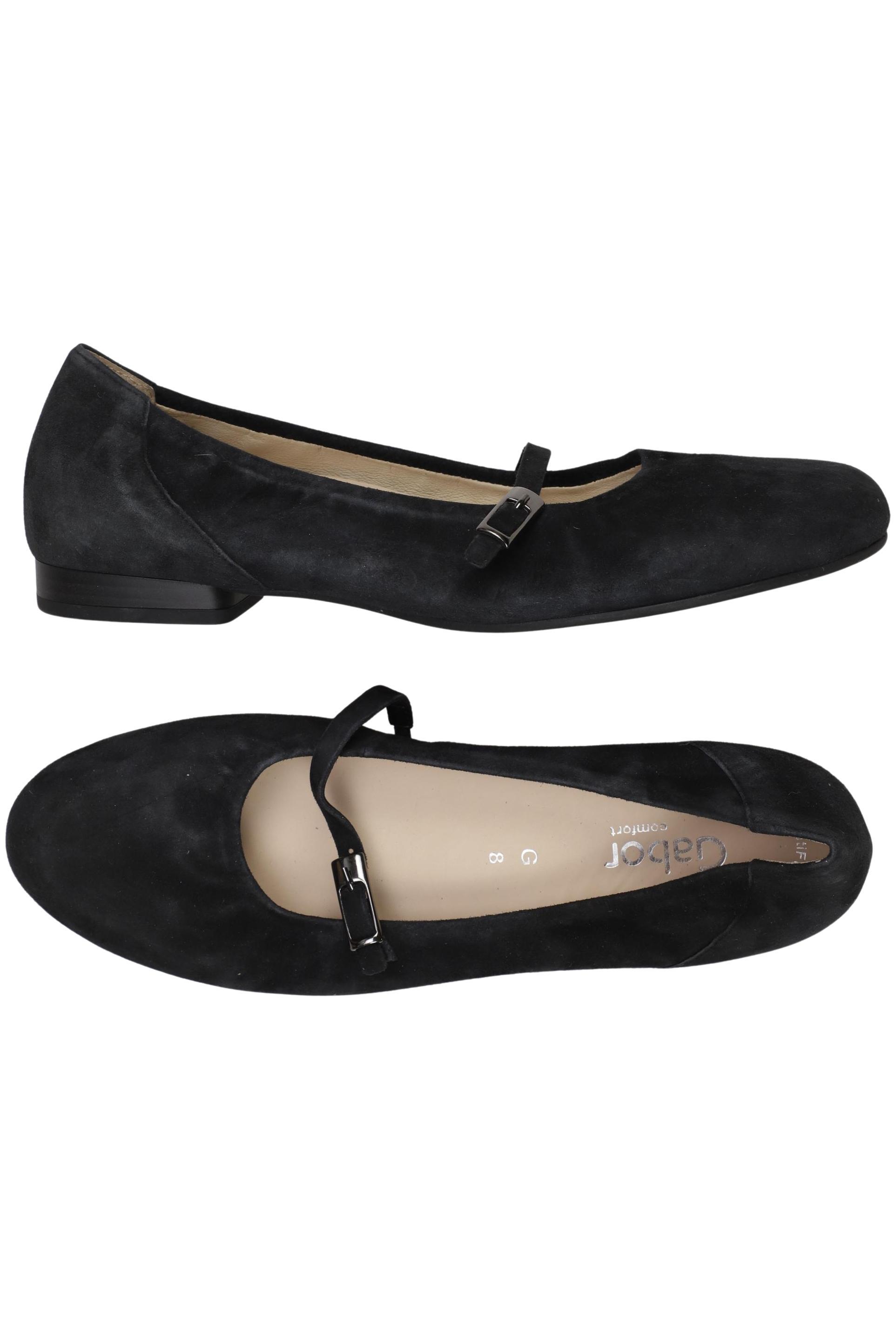 

Gabor Damen Ballerinas, schwarz, Gr. 8