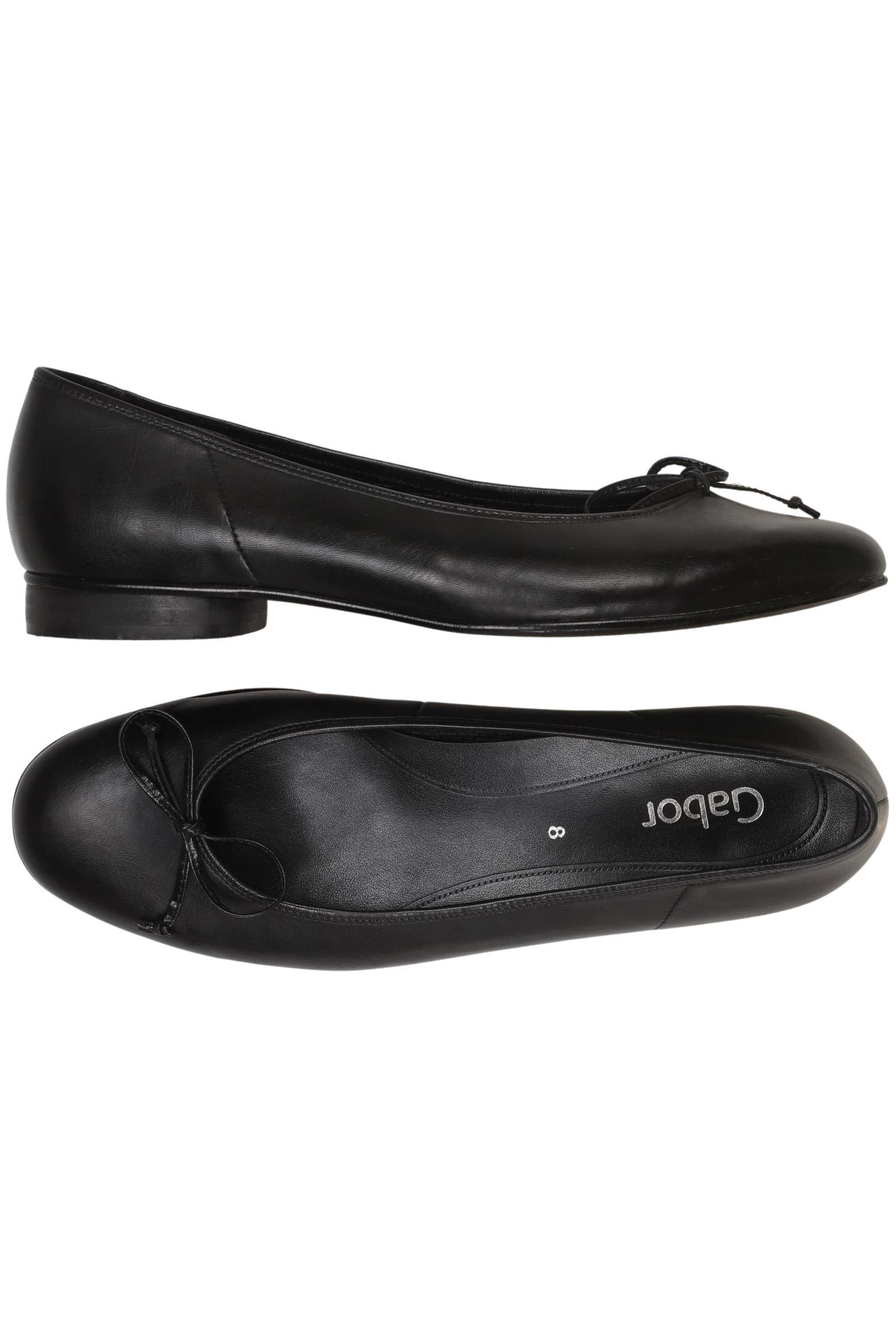

Gabor Damen Ballerinas, schwarz, Gr. 8