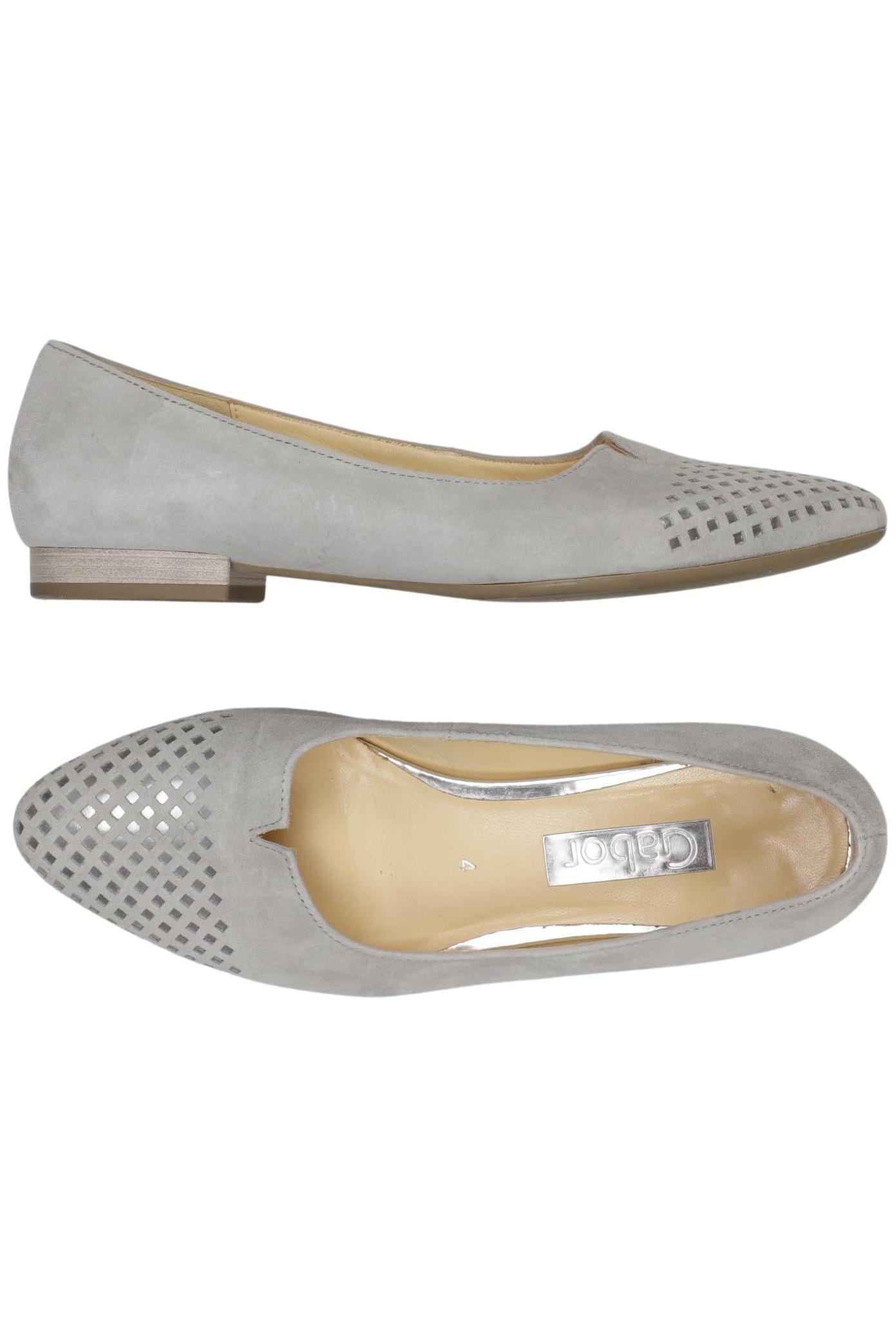 

Gabor Damen Ballerinas, grau, Gr. 4