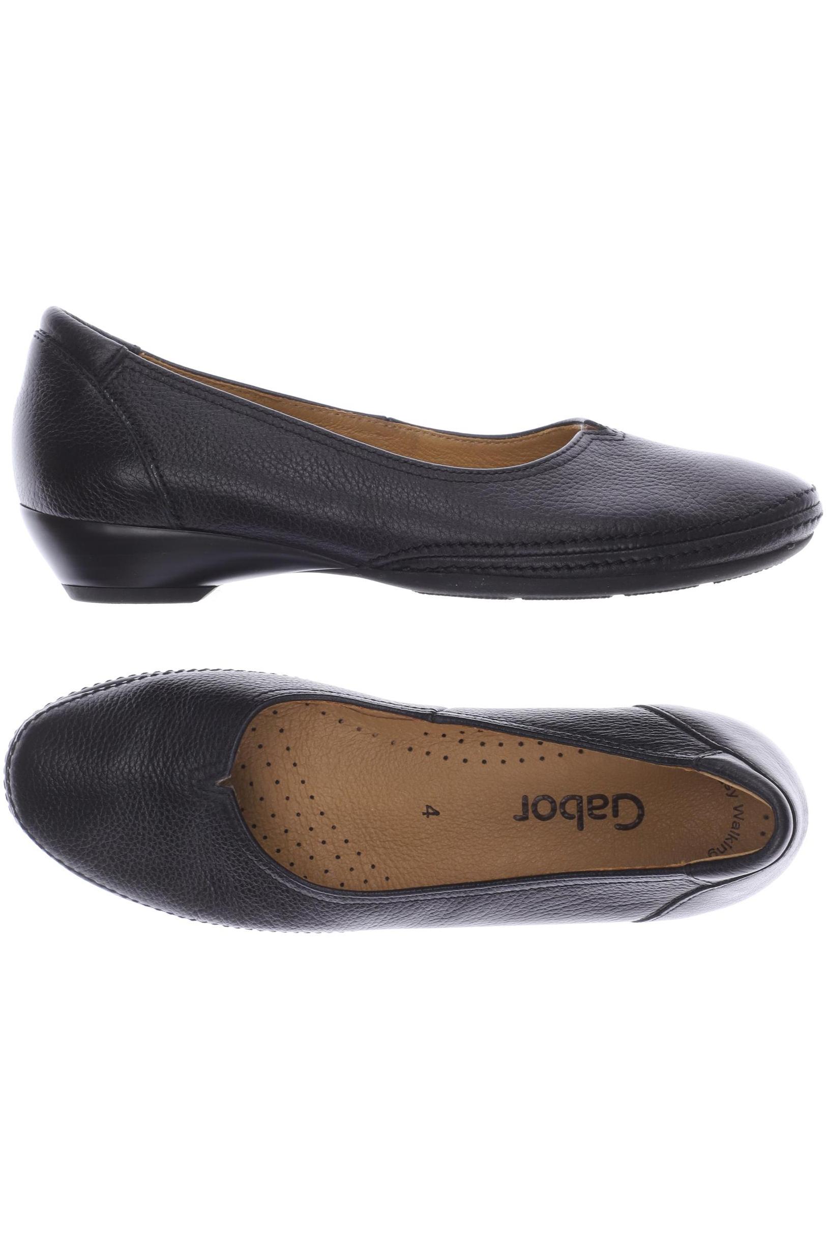 

Gabor Damen Ballerinas, schwarz, Gr. 4