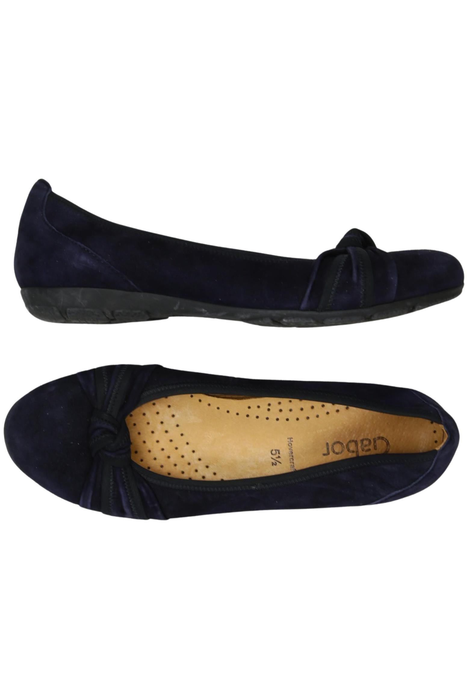 

Gabor Damen Ballerinas, marineblau, Gr. 5.5