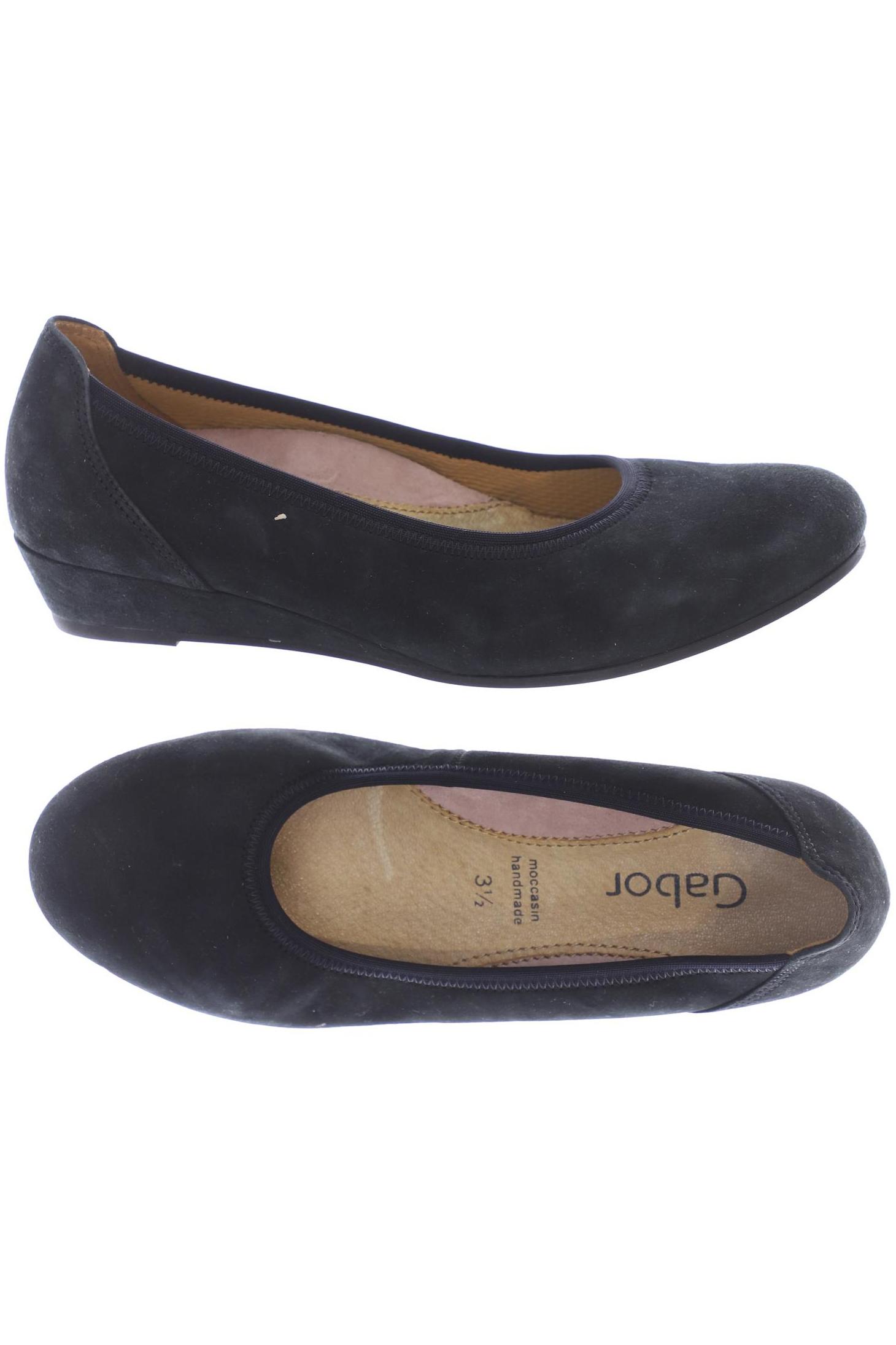 

Gabor Damen Ballerinas, schwarz, Gr. 3.5