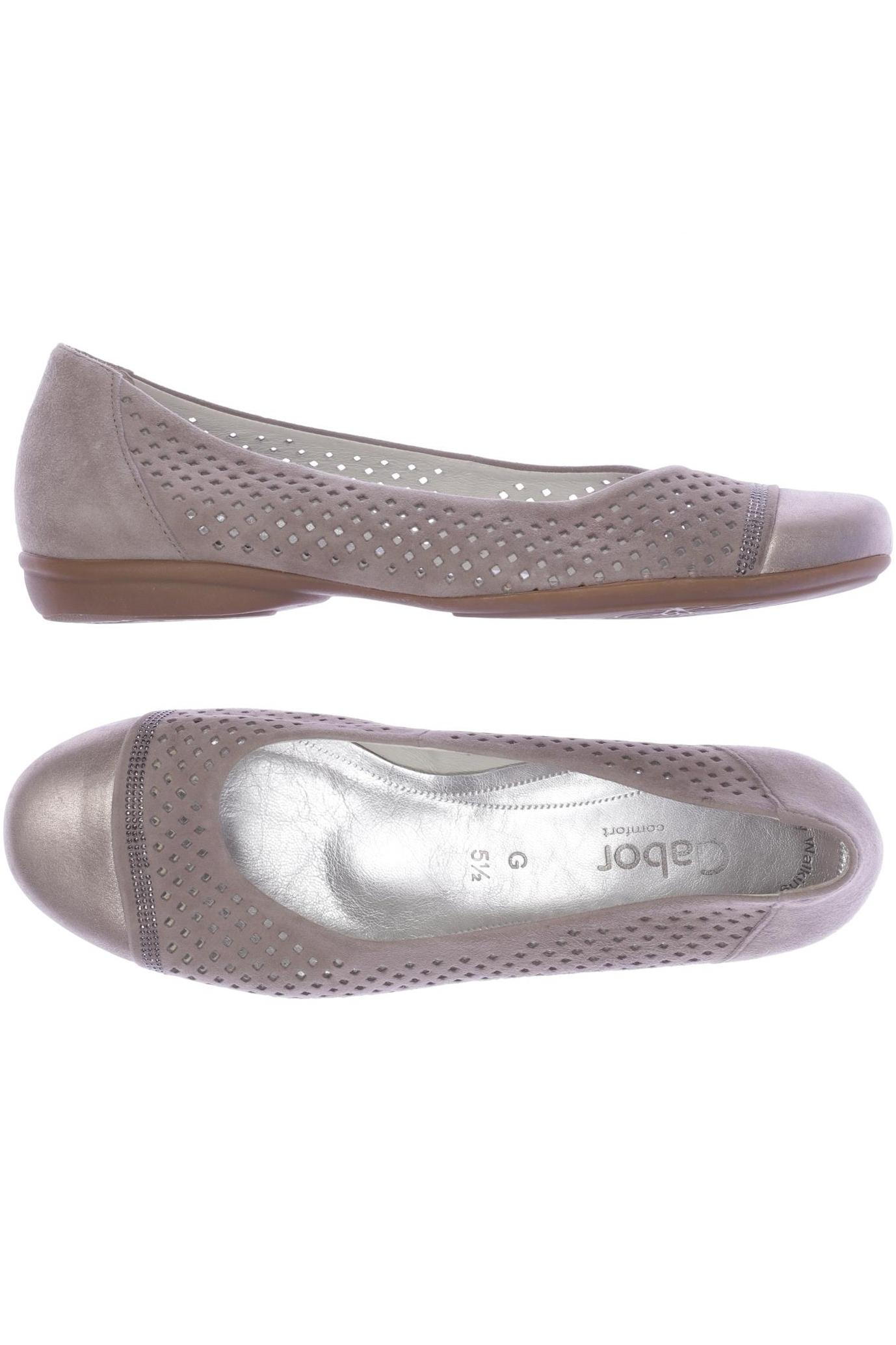 

Gabor Damen Ballerinas, beige, Gr. 5.5