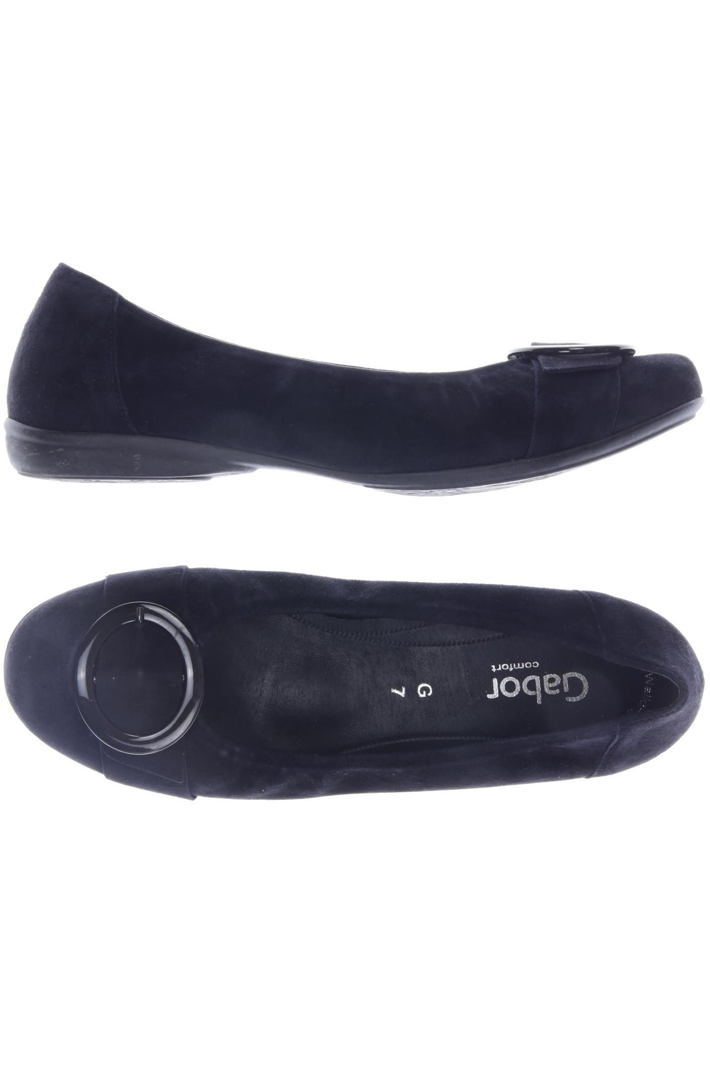 

Gabor Damen Ballerinas, marineblau, Gr. 7