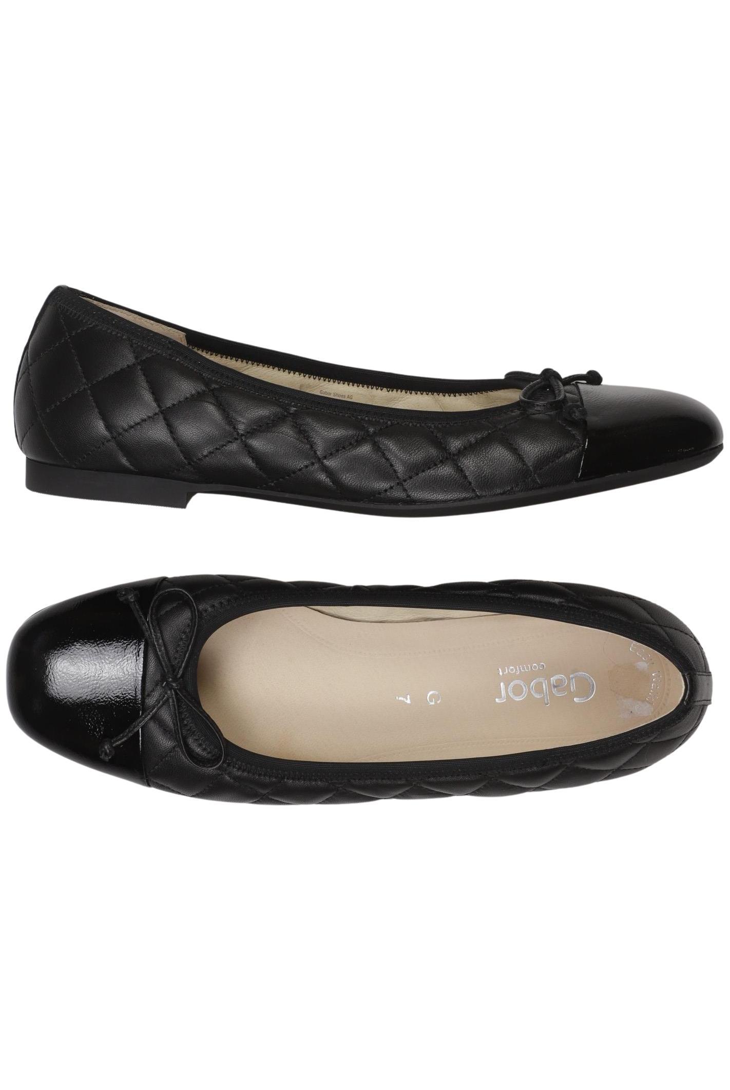 

Gabor Damen Ballerinas, schwarz, Gr. 7