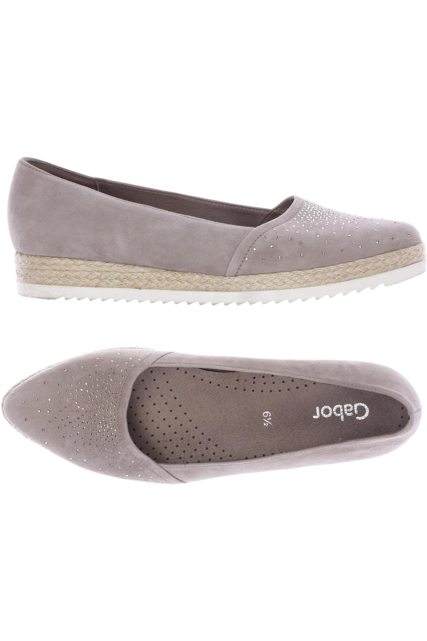 

Gabor Damen Ballerinas, beige, Gr. 6.5