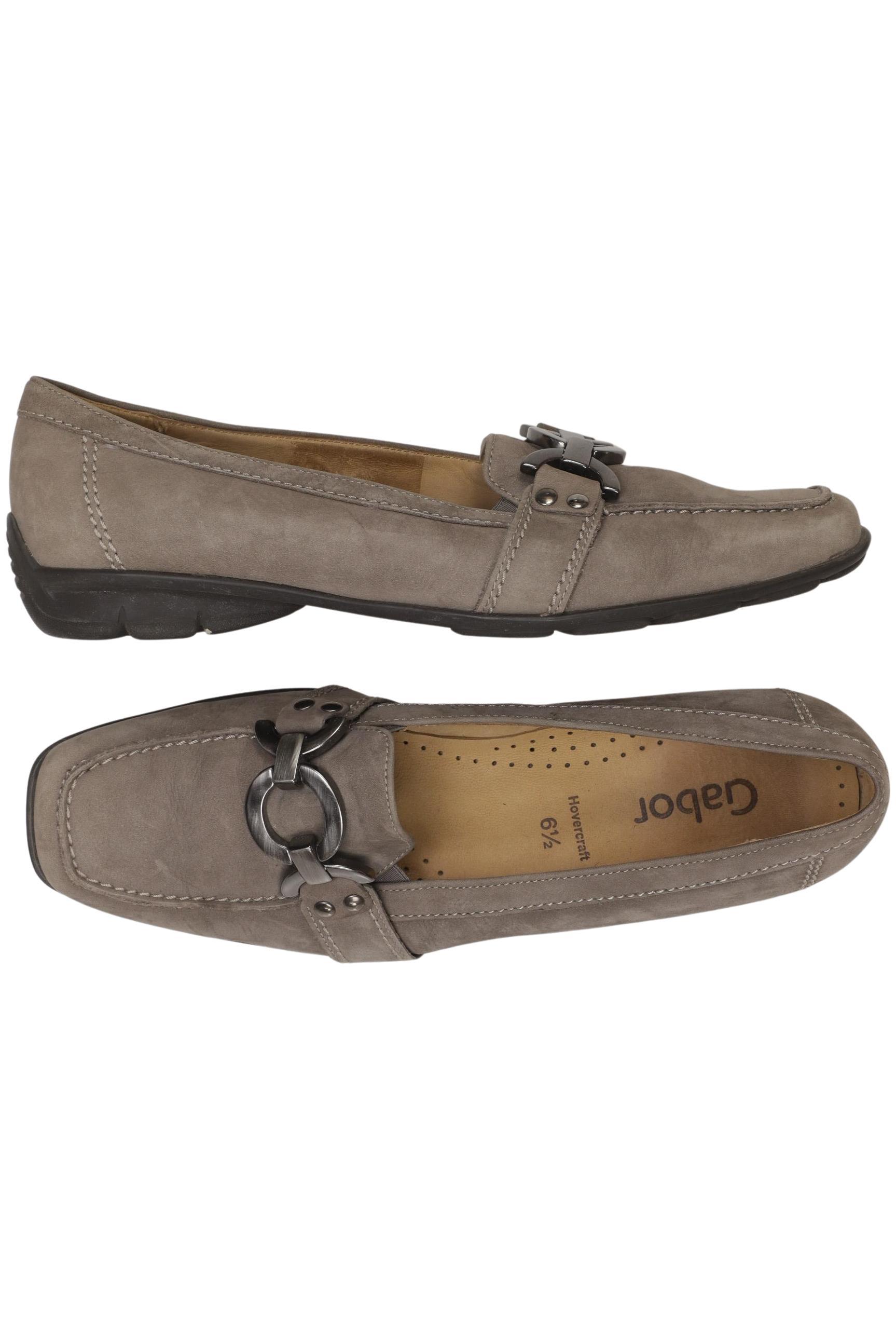 

Gabor Damen Ballerinas, grau, Gr. 6.5