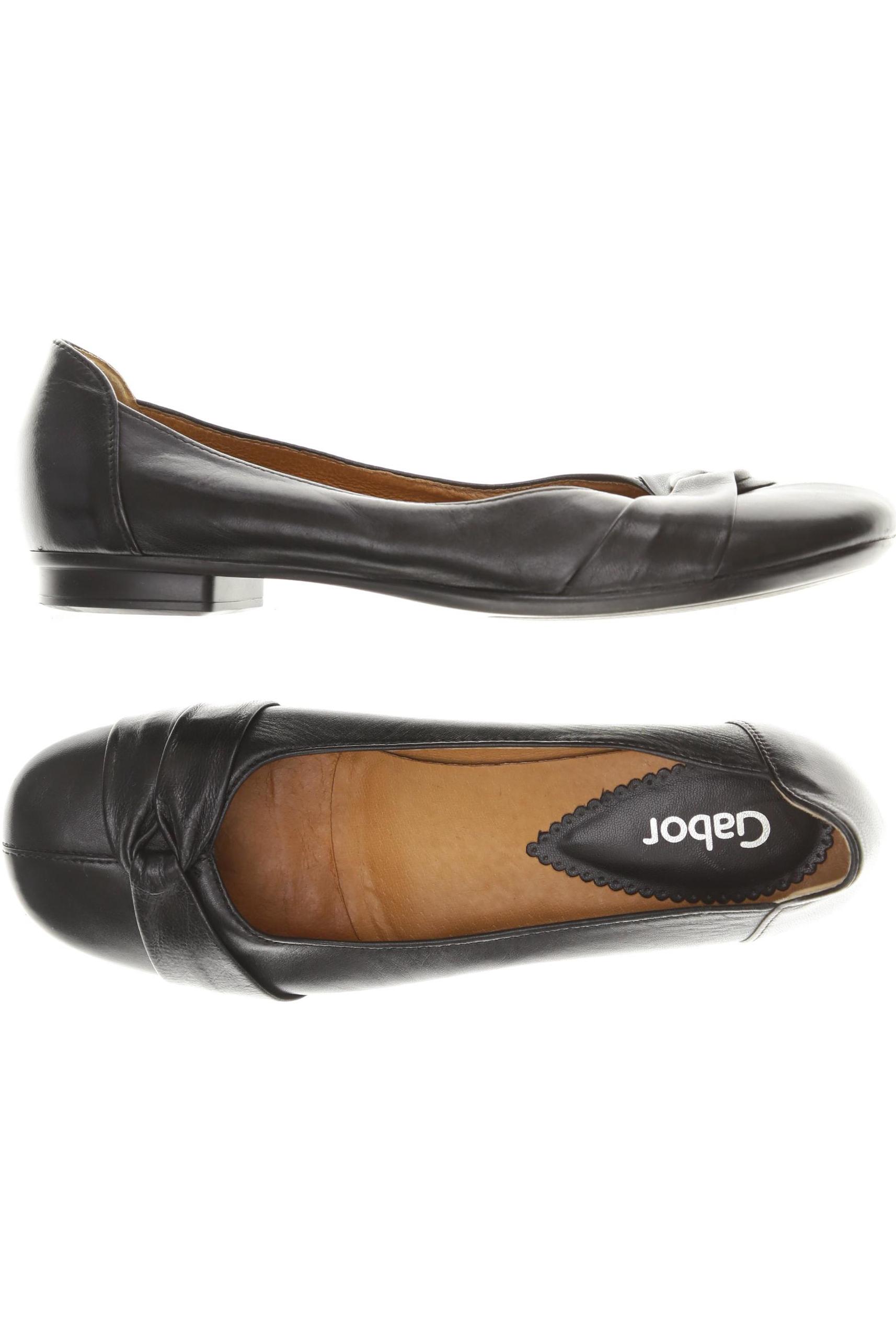 

Gabor Damen Ballerinas, schwarz, Gr. 6