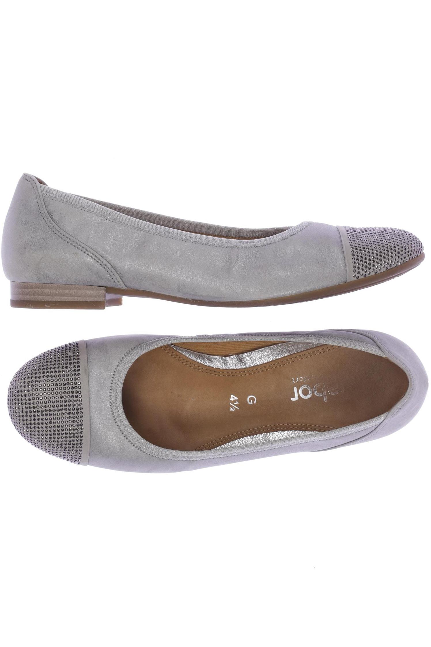 

Gabor Damen Ballerinas, grau, Gr. 4.5