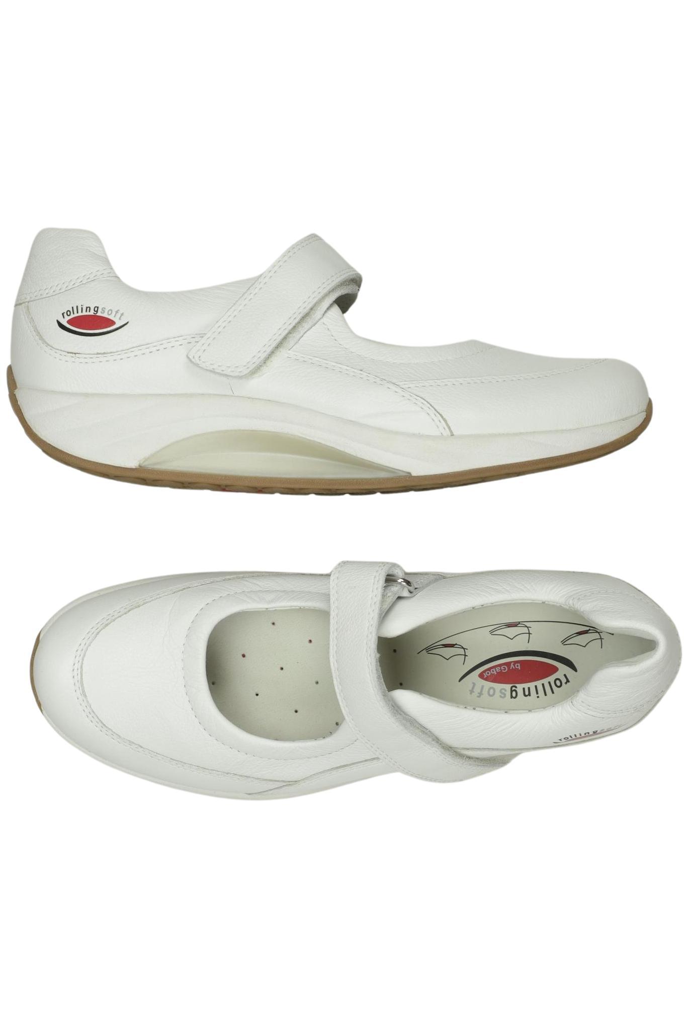 

Gabor Damen Ballerinas, weiß, Gr. 5