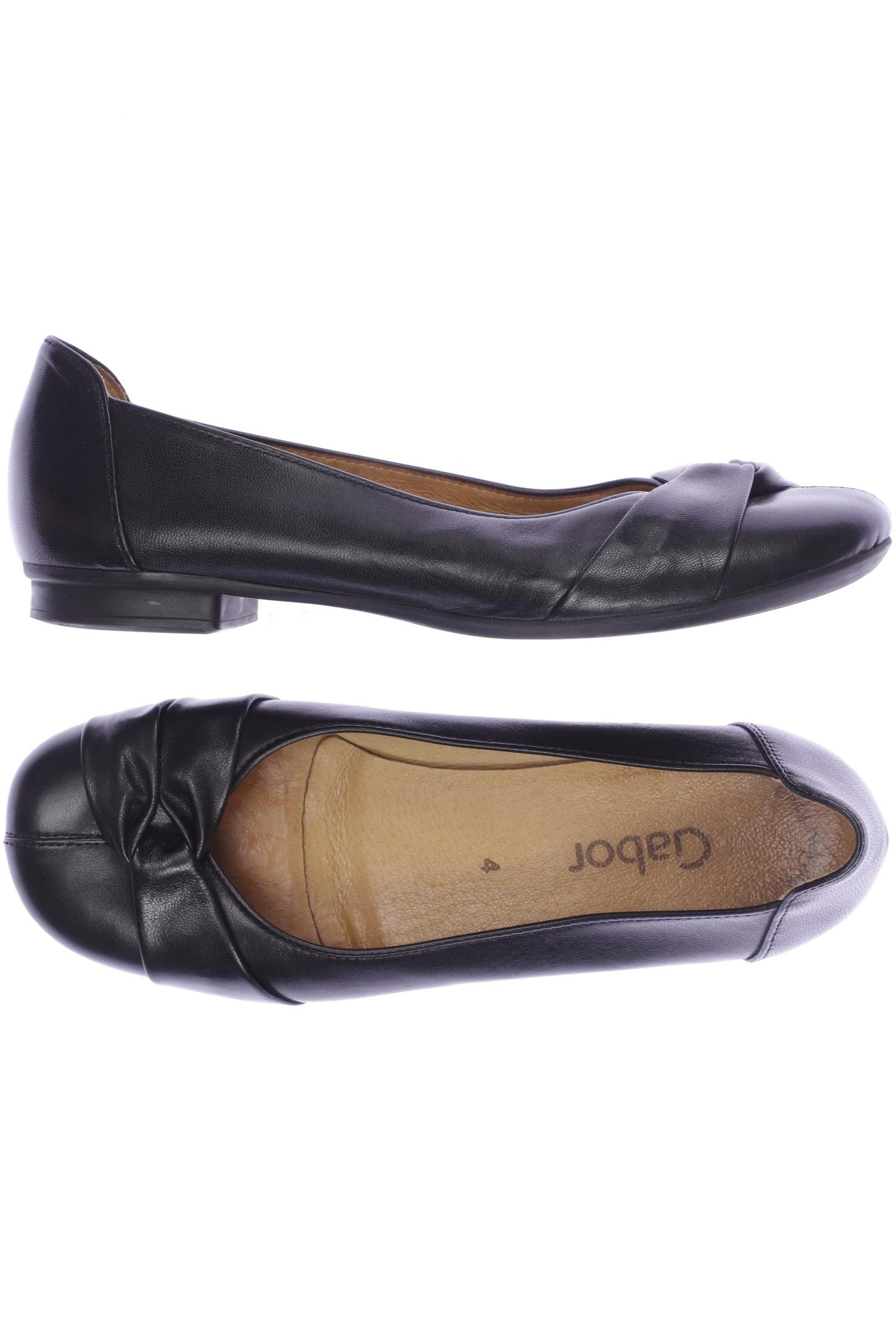 

Gabor Damen Ballerinas, schwarz, Gr. 4