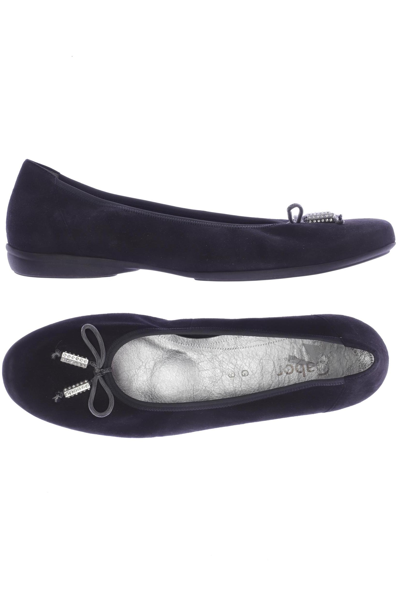 

Gabor Damen Ballerinas, marineblau, Gr. 9
