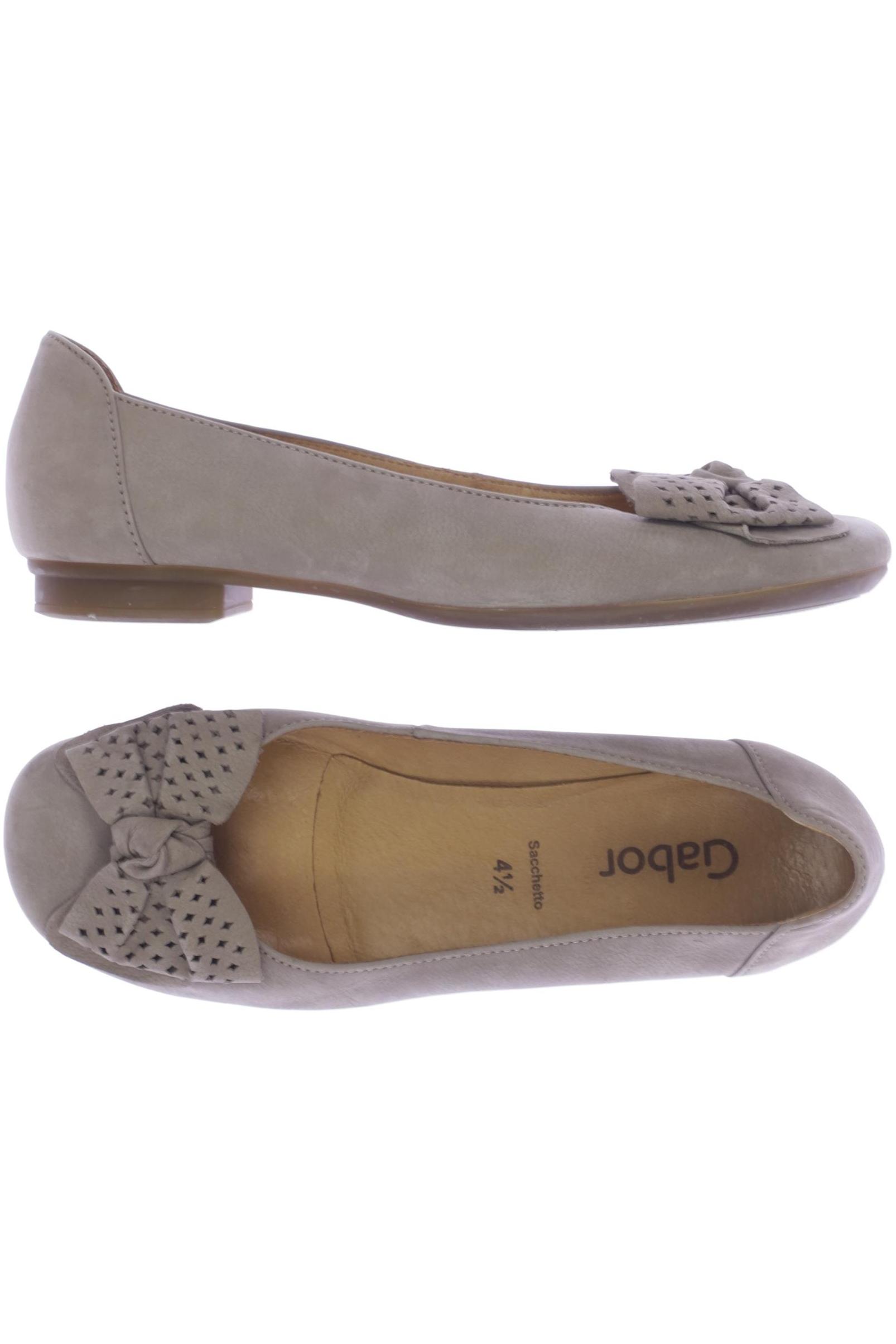 

Gabor Damen Ballerinas, beige, Gr. 4.5