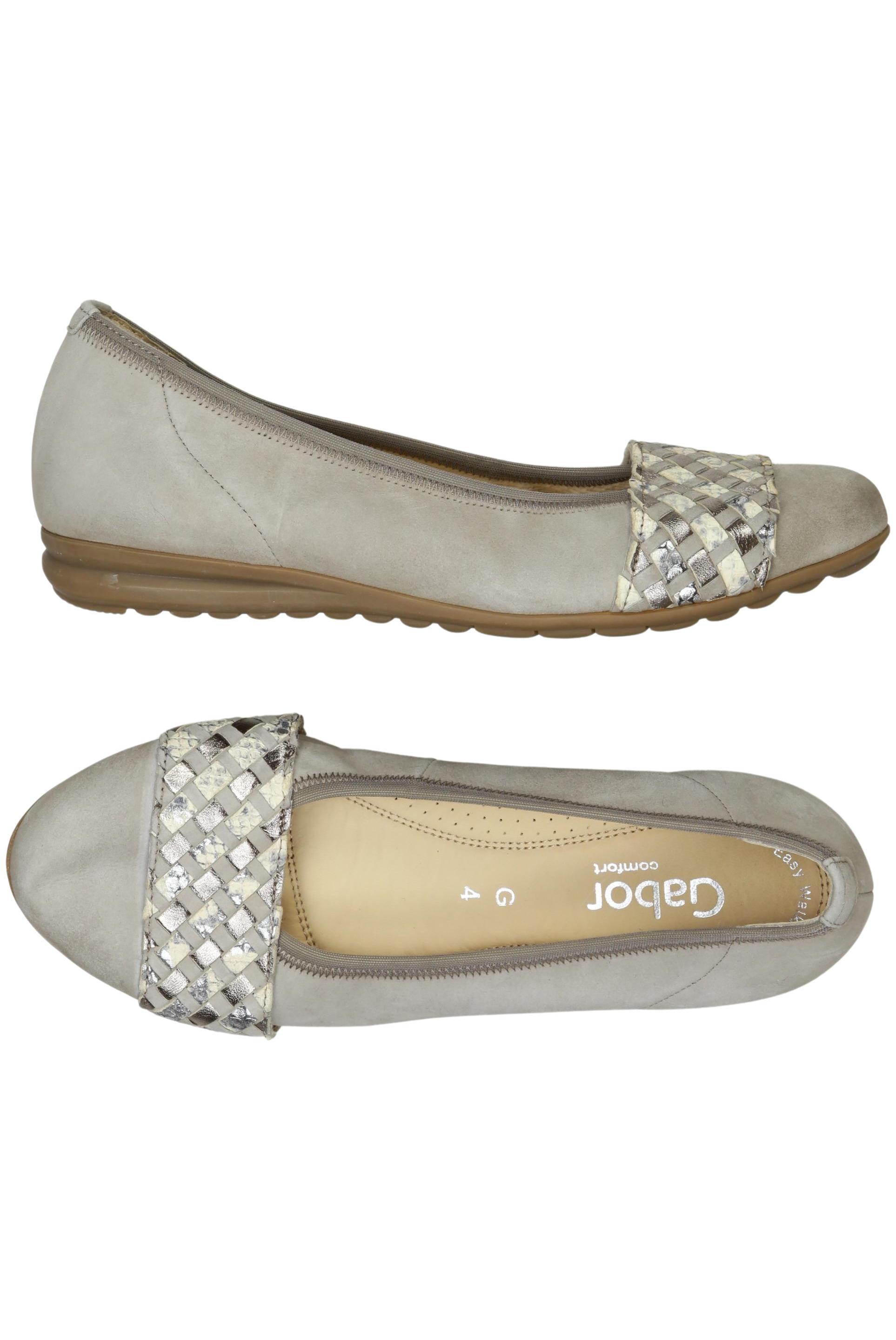 

Gabor Damen Ballerinas, grau, Gr. 4