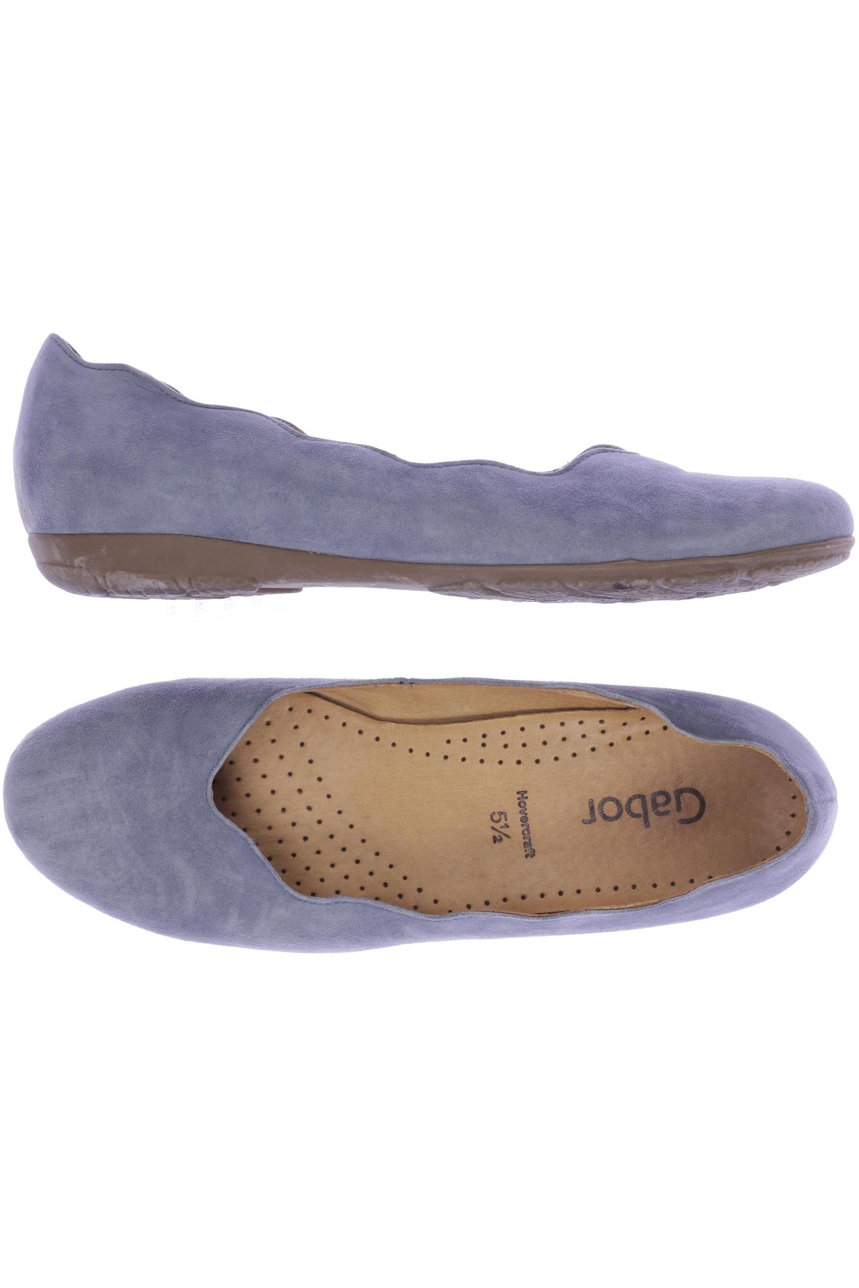 

Gabor Damen Ballerinas, hellblau, Gr. 5.5