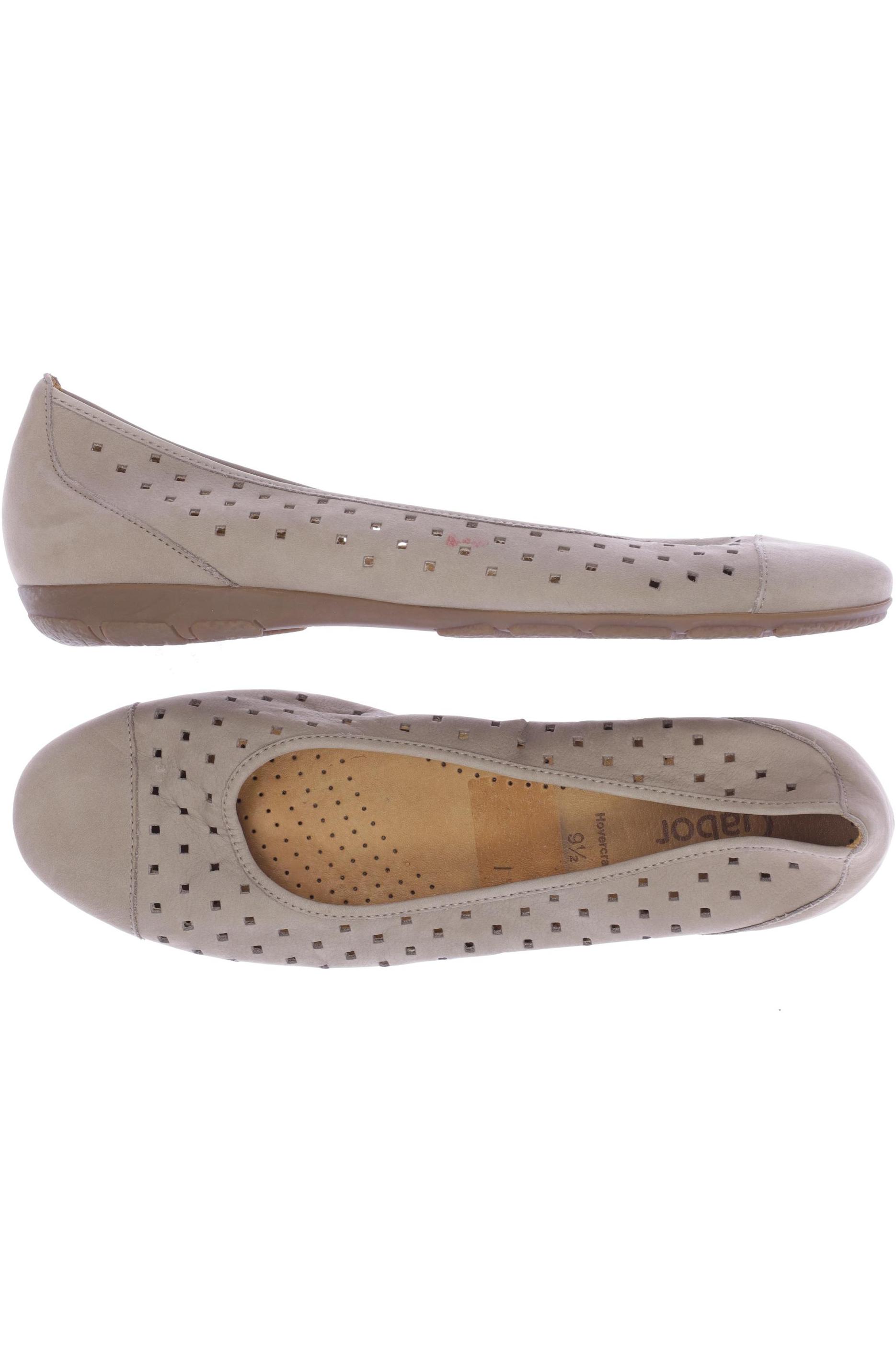 

Gabor Damen Ballerinas, beige, Gr. 9.5