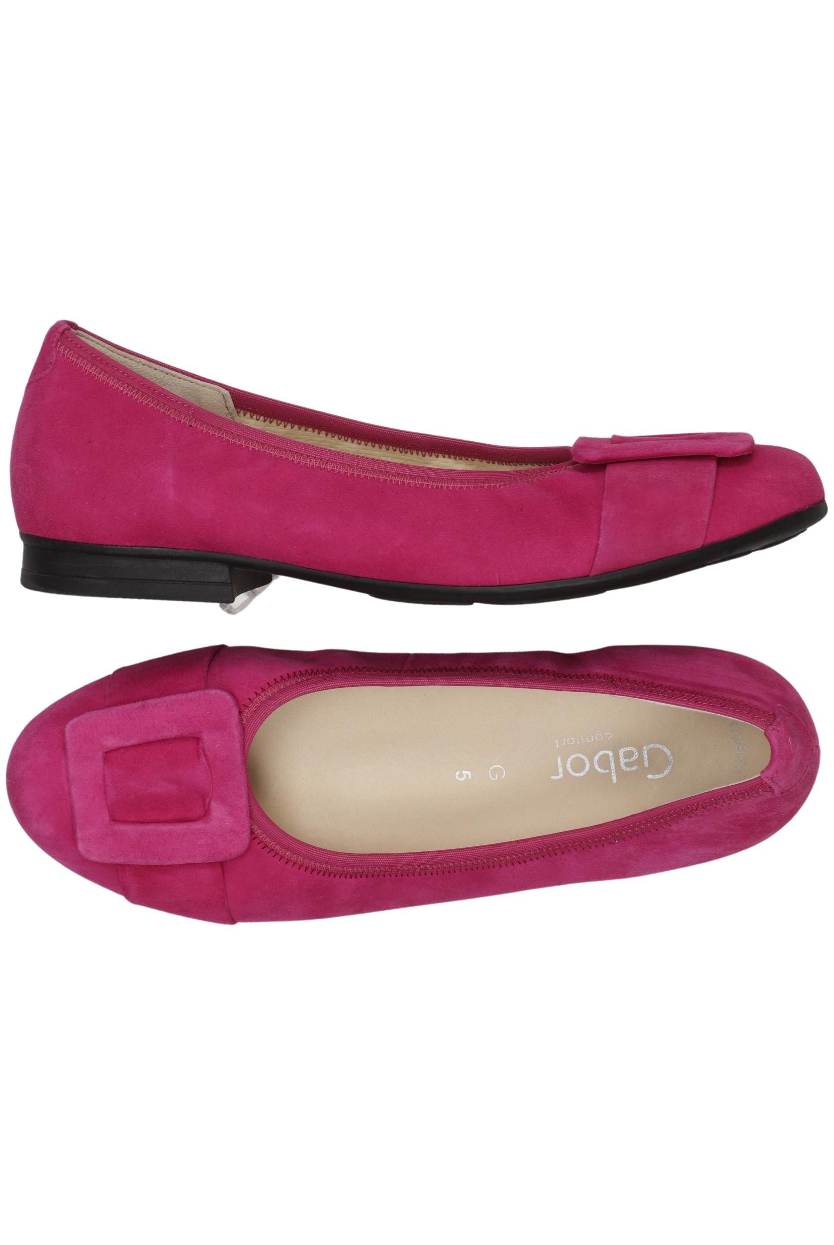 

Gabor Damen Ballerinas, pink, Gr. 5