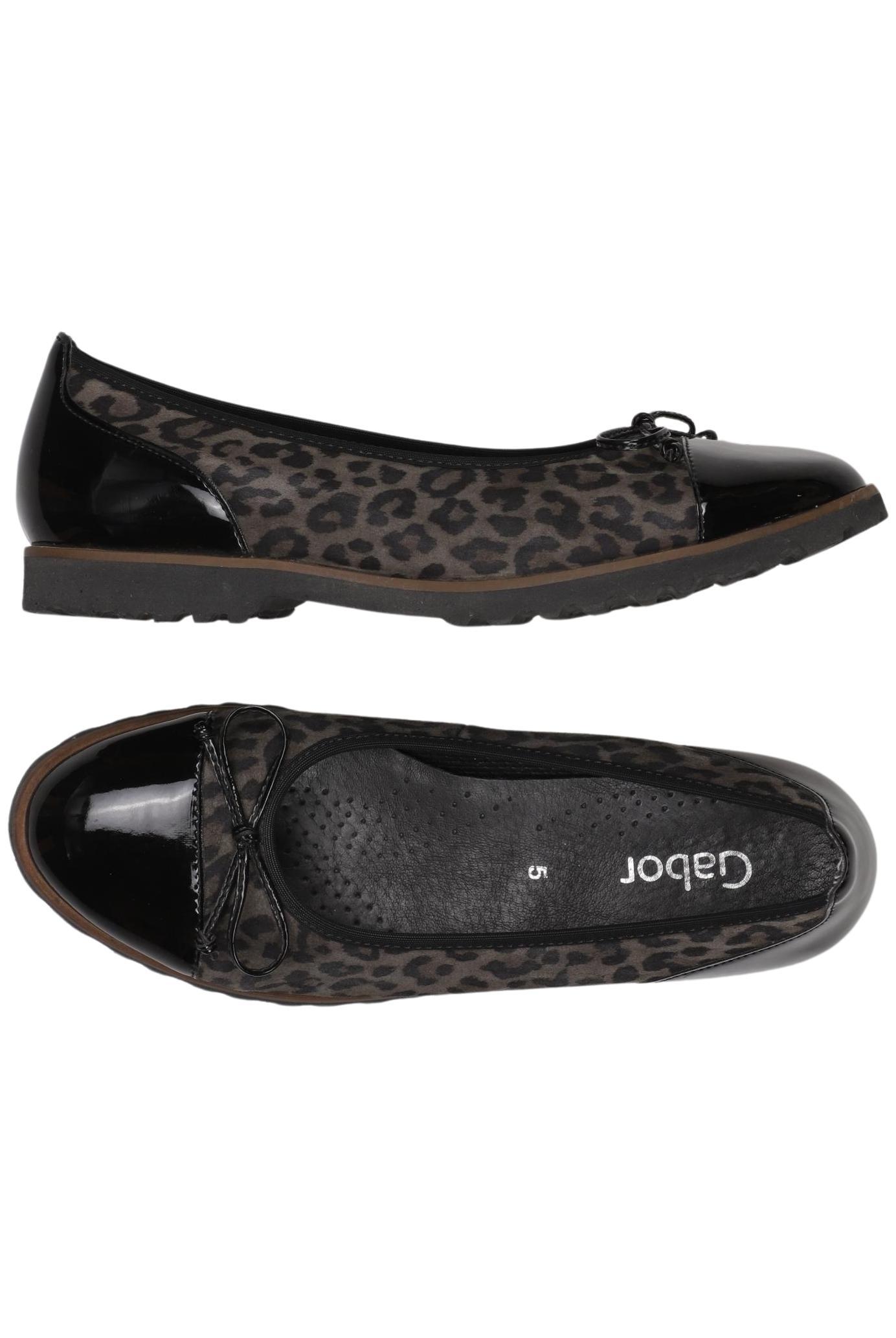 

Gabor Damen Ballerinas, schwarz, Gr. 5