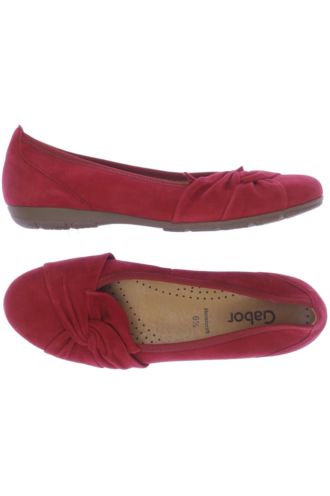 

Gabor Damen Ballerinas, rot, Gr. 6.5