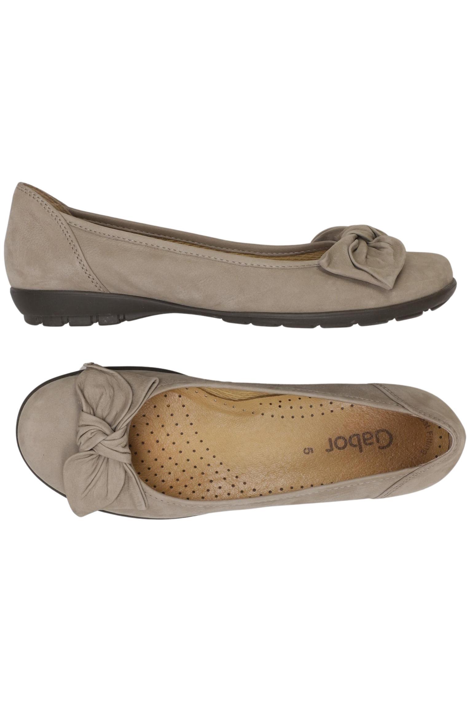 

Gabor Damen Ballerinas, beige, Gr. 5