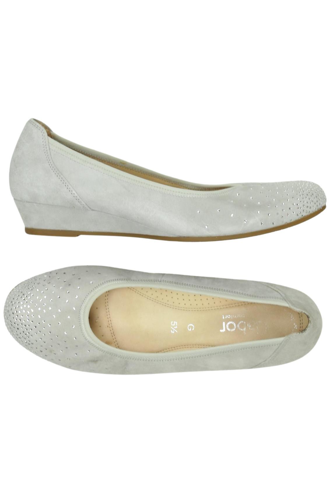 

Gabor Damen Ballerinas, grau, Gr. 5.5