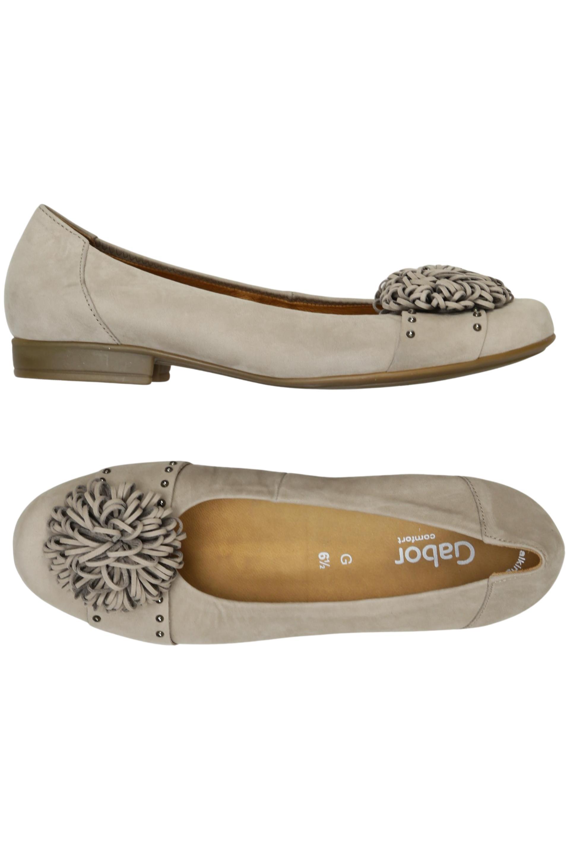 

Gabor Damen Ballerinas, beige, Gr. 6.5