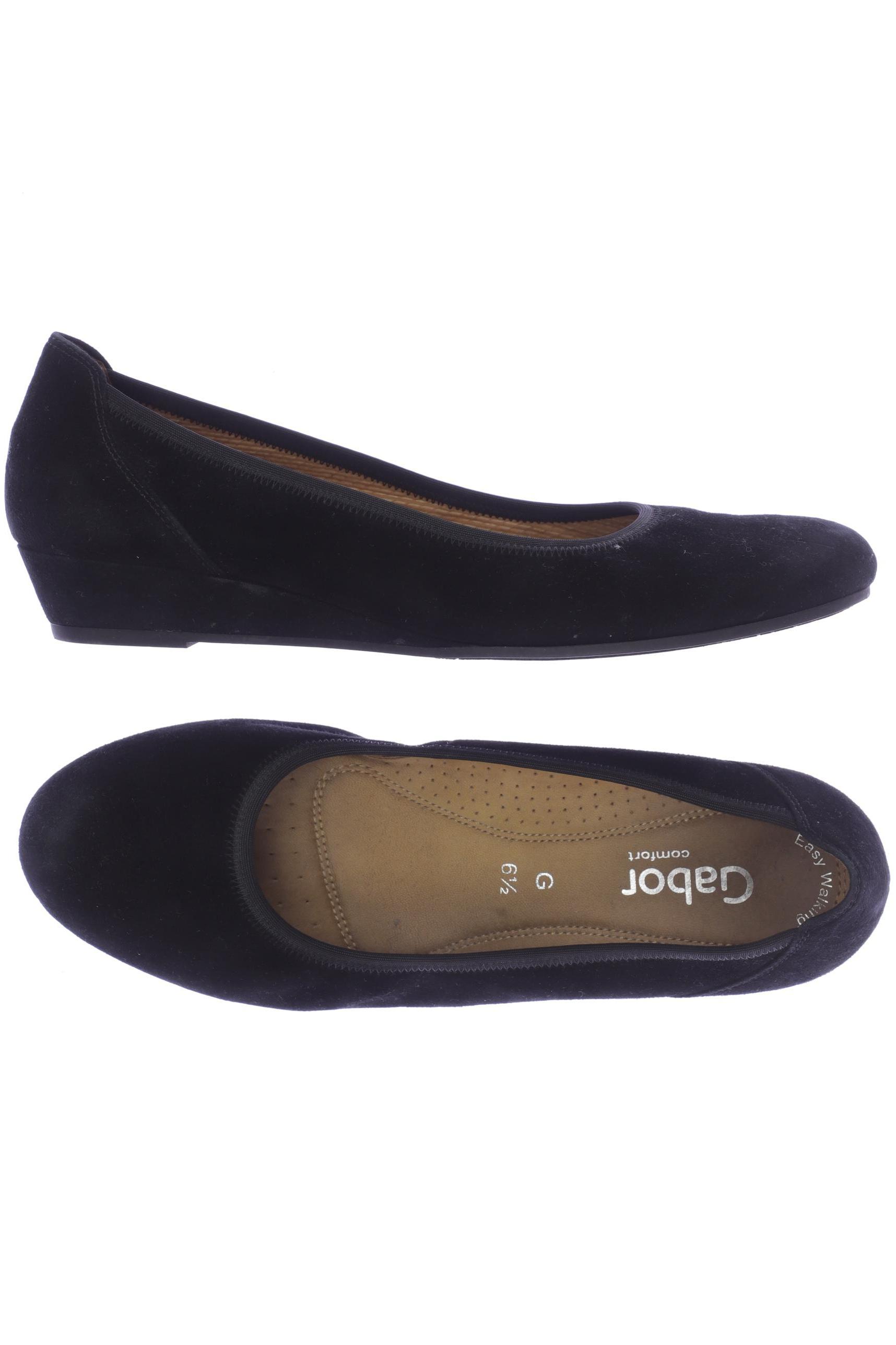 

Gabor Damen Ballerinas, schwarz, Gr. 6.5