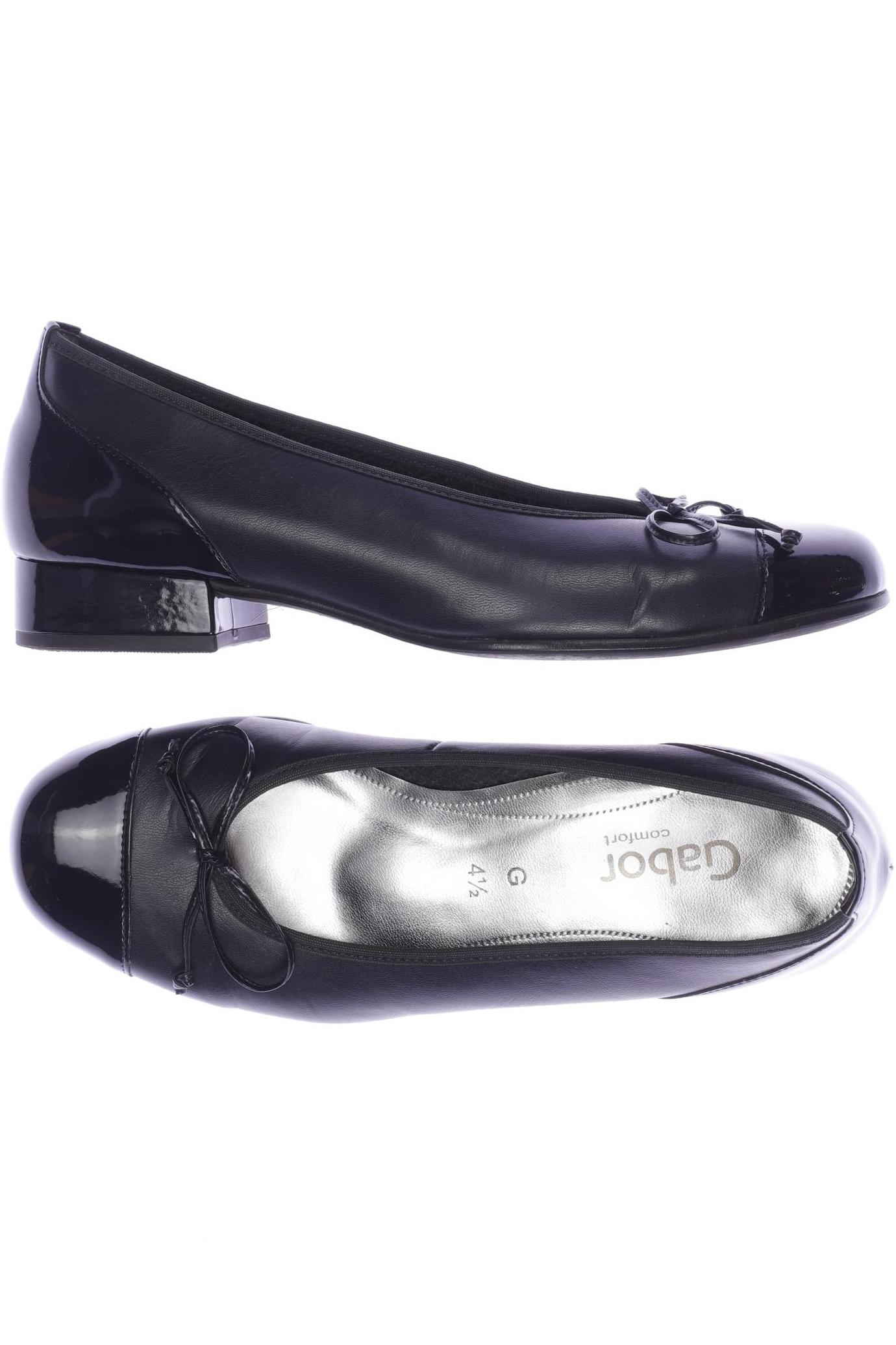 

Gabor Damen Ballerinas, schwarz, Gr. 4.5