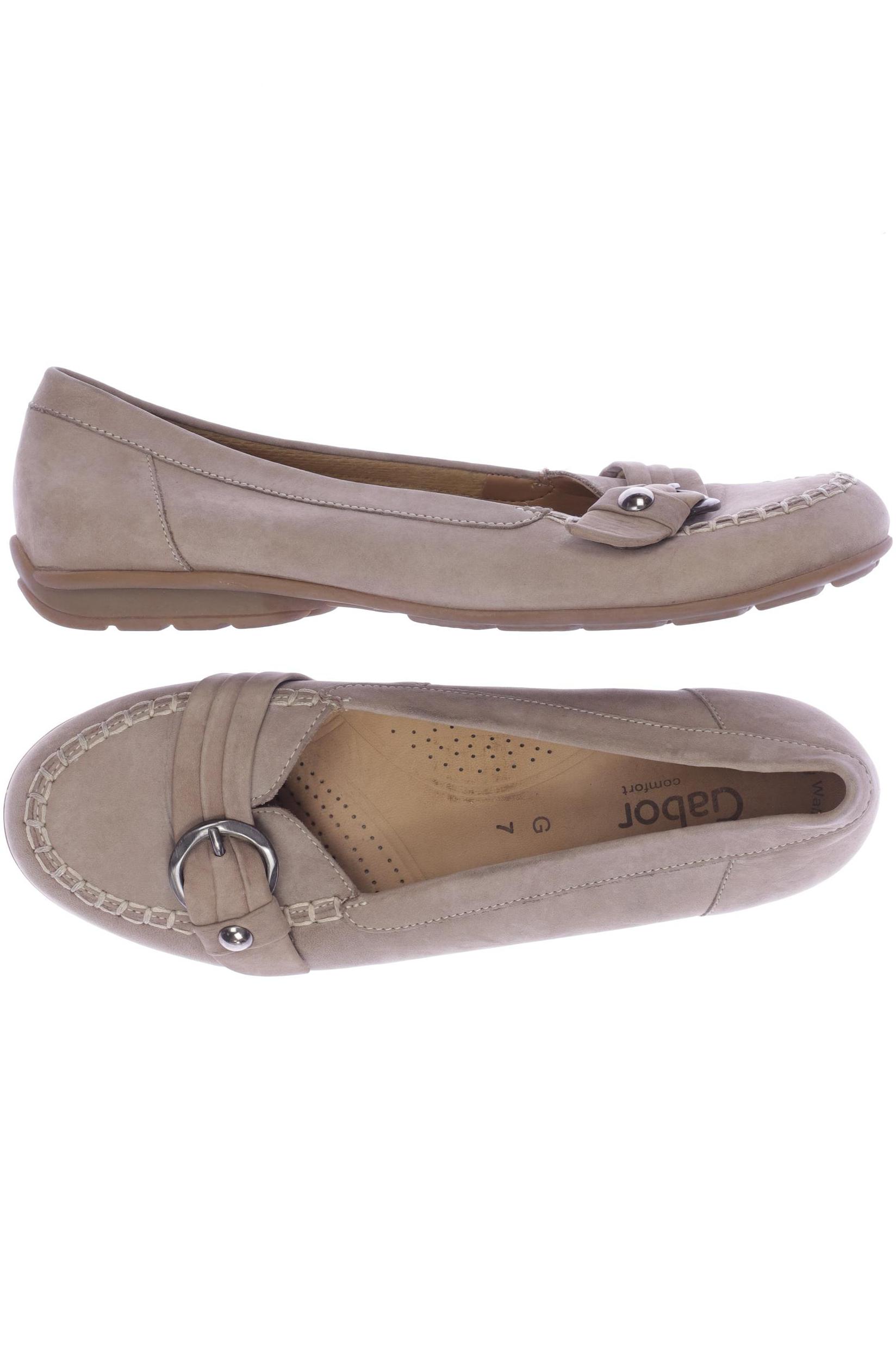 

Gabor Damen Ballerinas, beige, Gr. 7