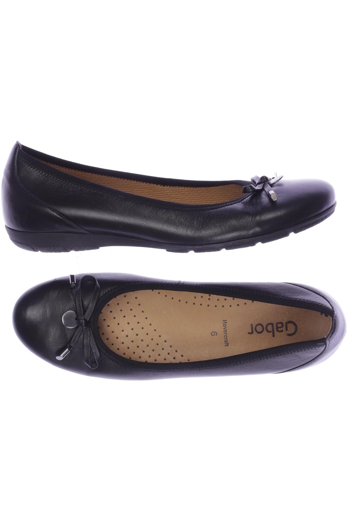 

Gabor Damen Ballerinas, schwarz, Gr. 6