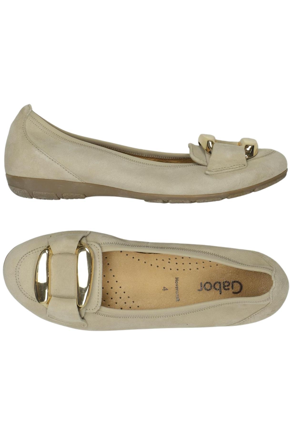 

Gabor Damen Ballerinas, beige, Gr. 4