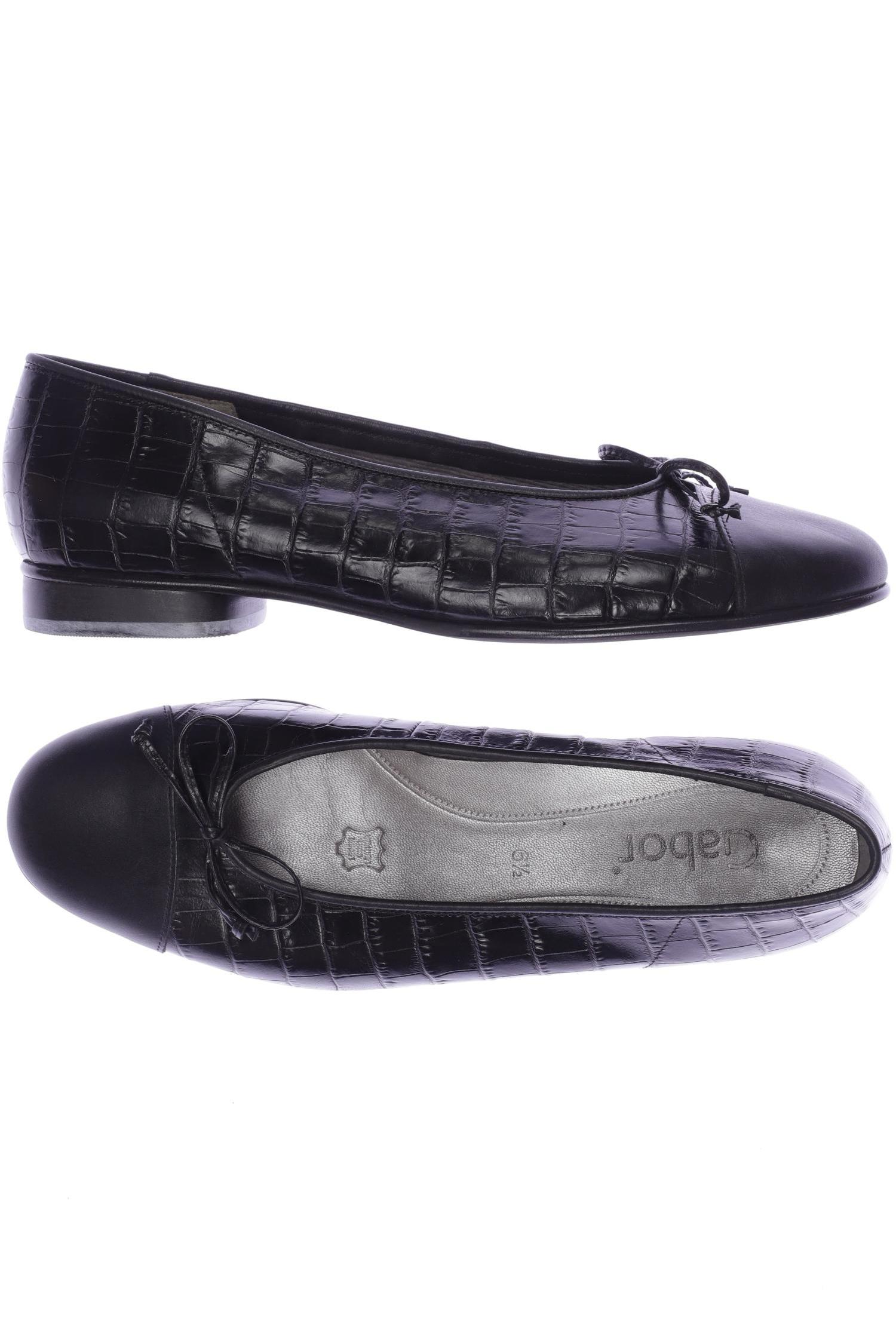 

Gabor Damen Ballerinas, schwarz, Gr. 6.5