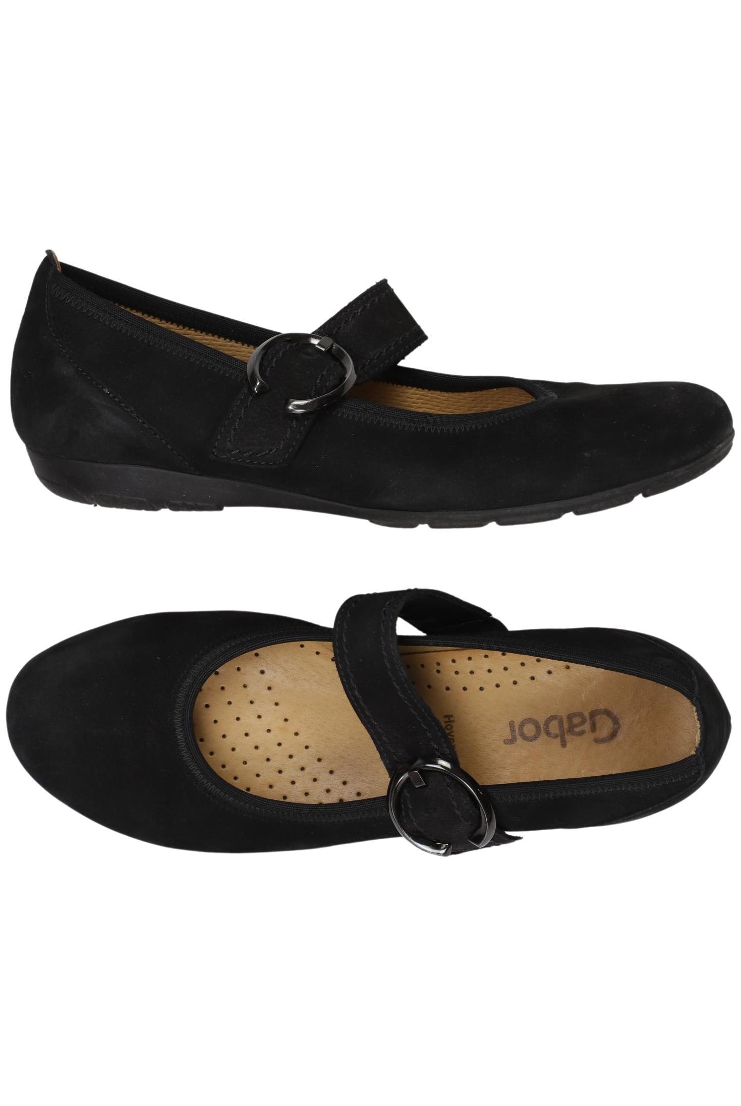 

Gabor Damen Ballerinas, schwarz, Gr. 3.5