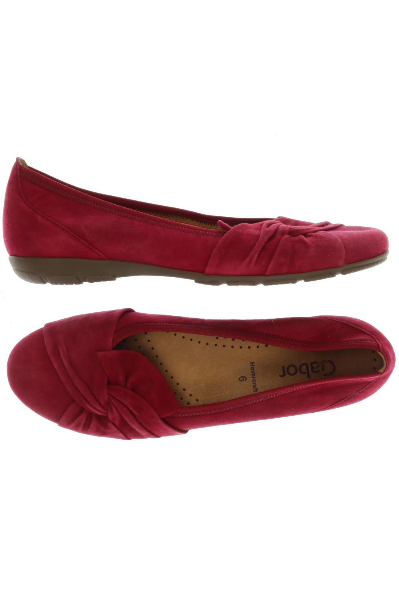 

Gabor Damen Ballerinas, rot, Gr. 6