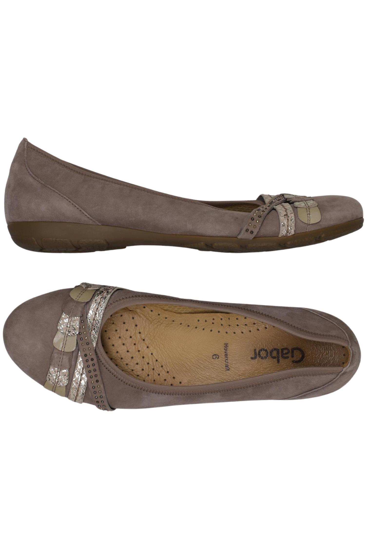 

Gabor Damen Ballerinas, beige, Gr. 6