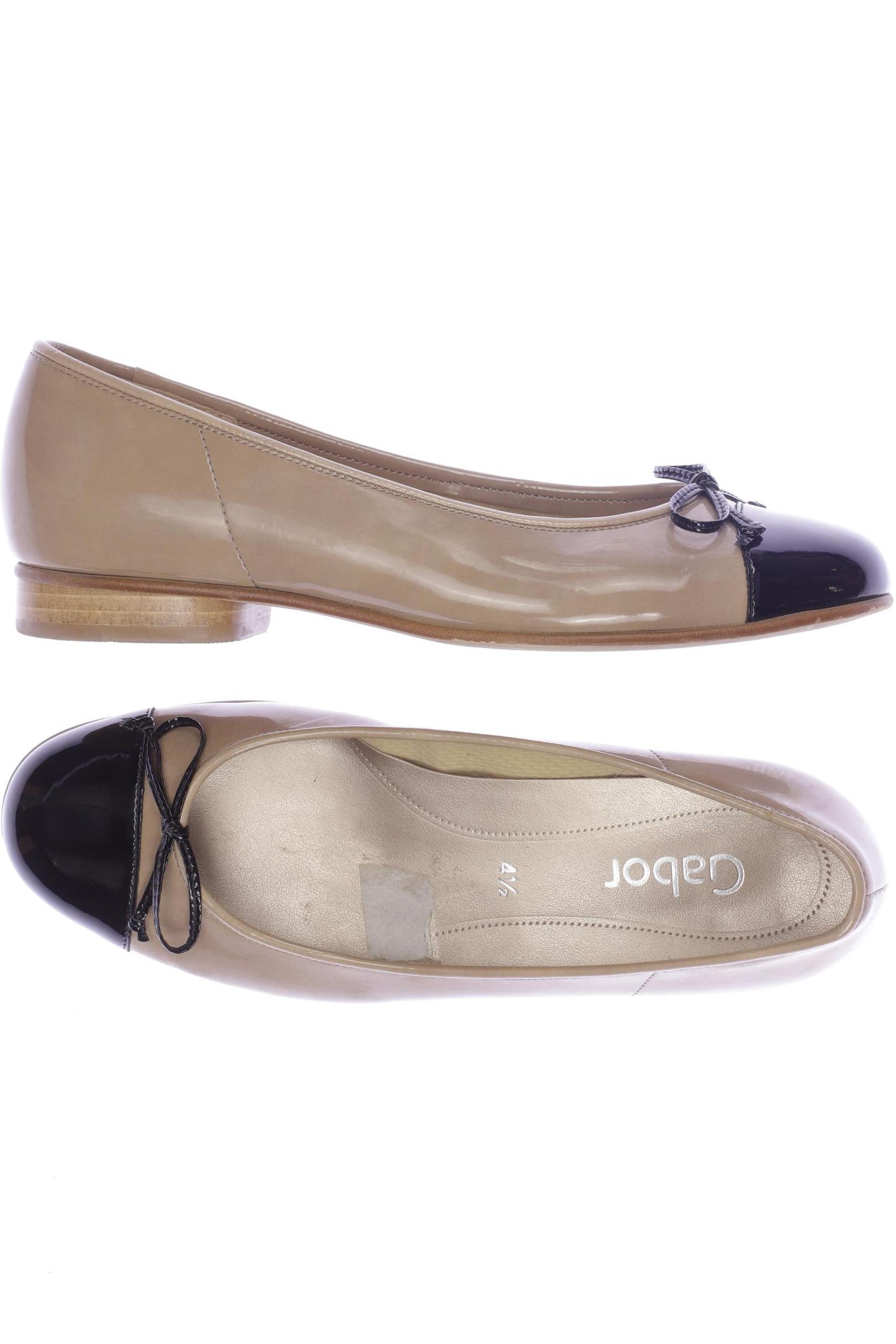 

Gabor Damen Ballerinas, beige, Gr. 4.5