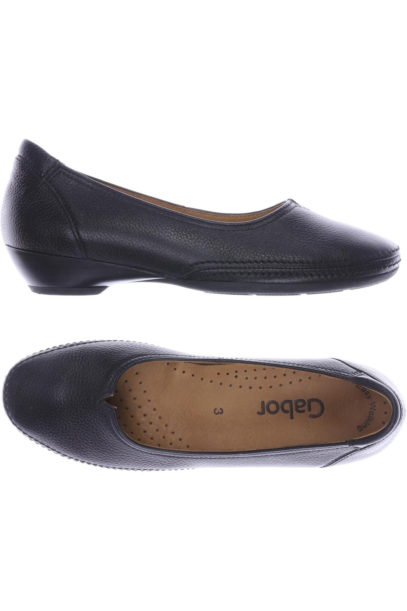 

Gabor Damen Ballerinas, schwarz, Gr. 3