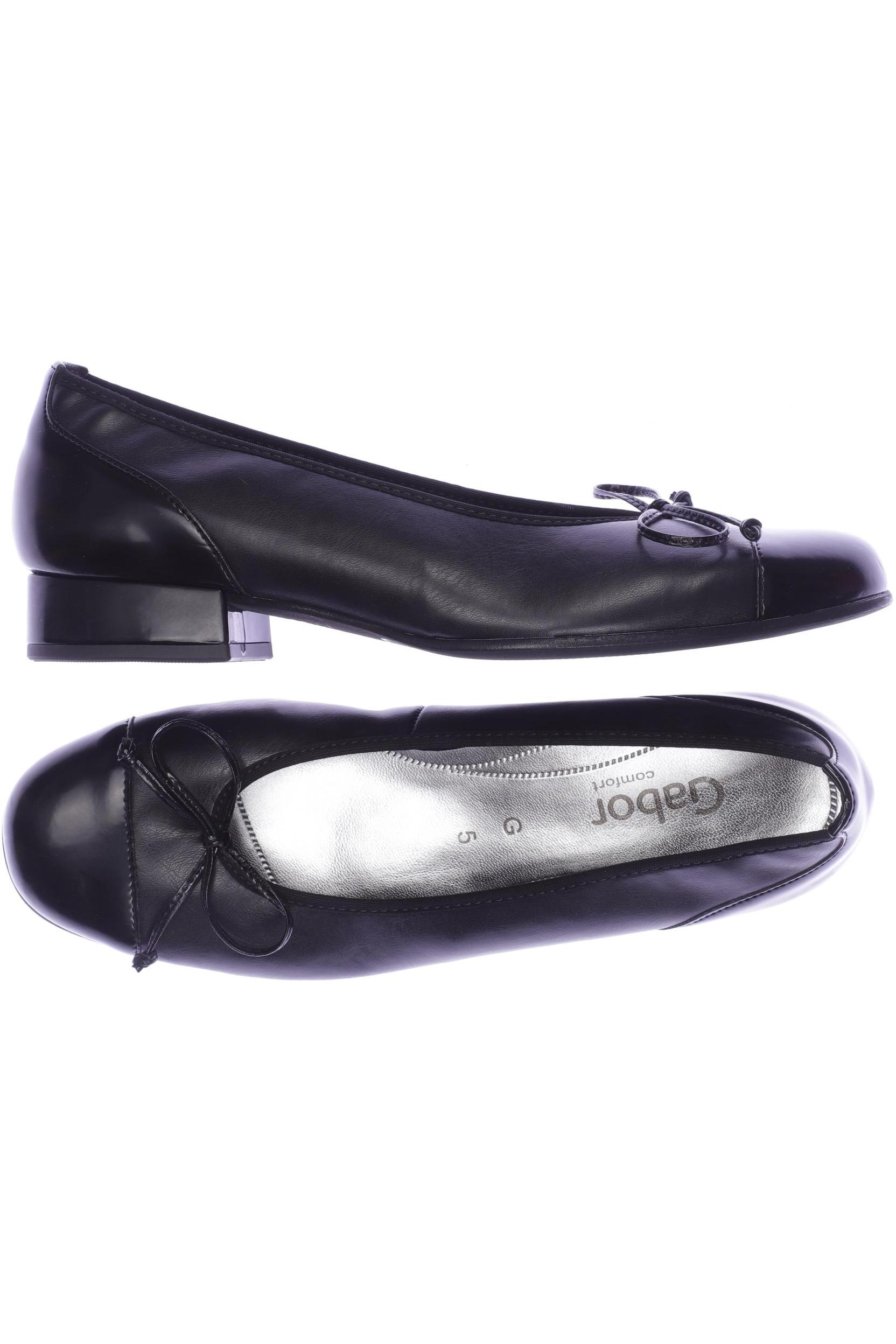 

Gabor Damen Ballerinas, schwarz, Gr. 5