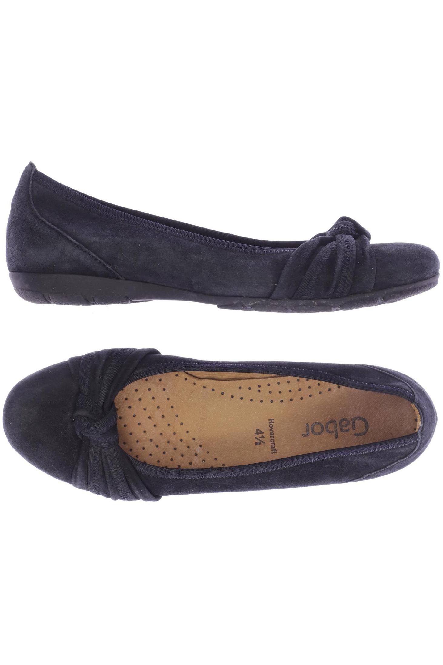 

Gabor Damen Ballerinas, schwarz, Gr. 4.5