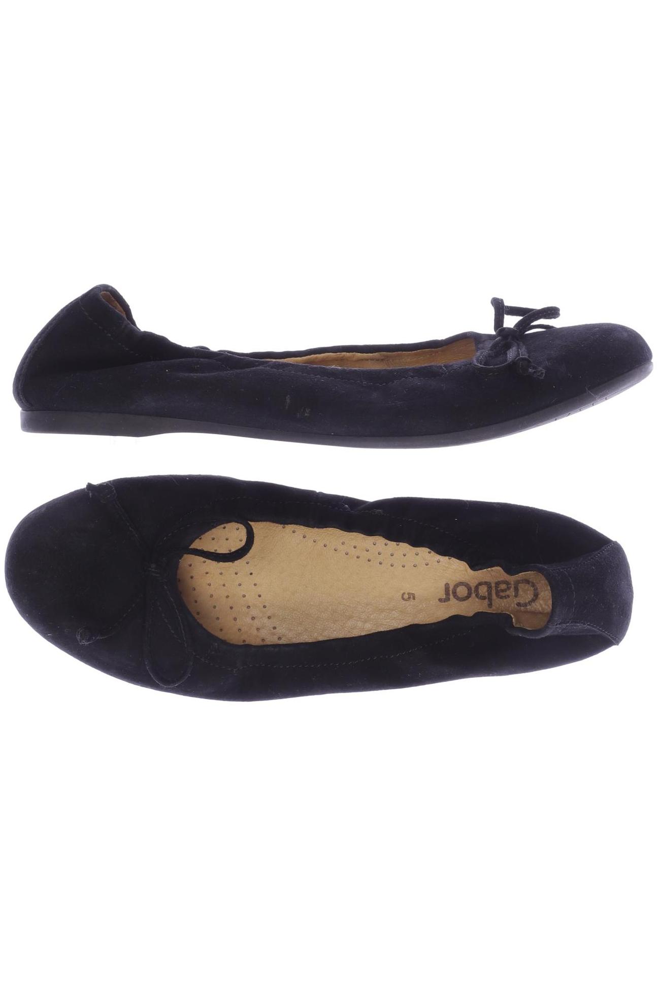 

Gabor Damen Ballerinas, schwarz