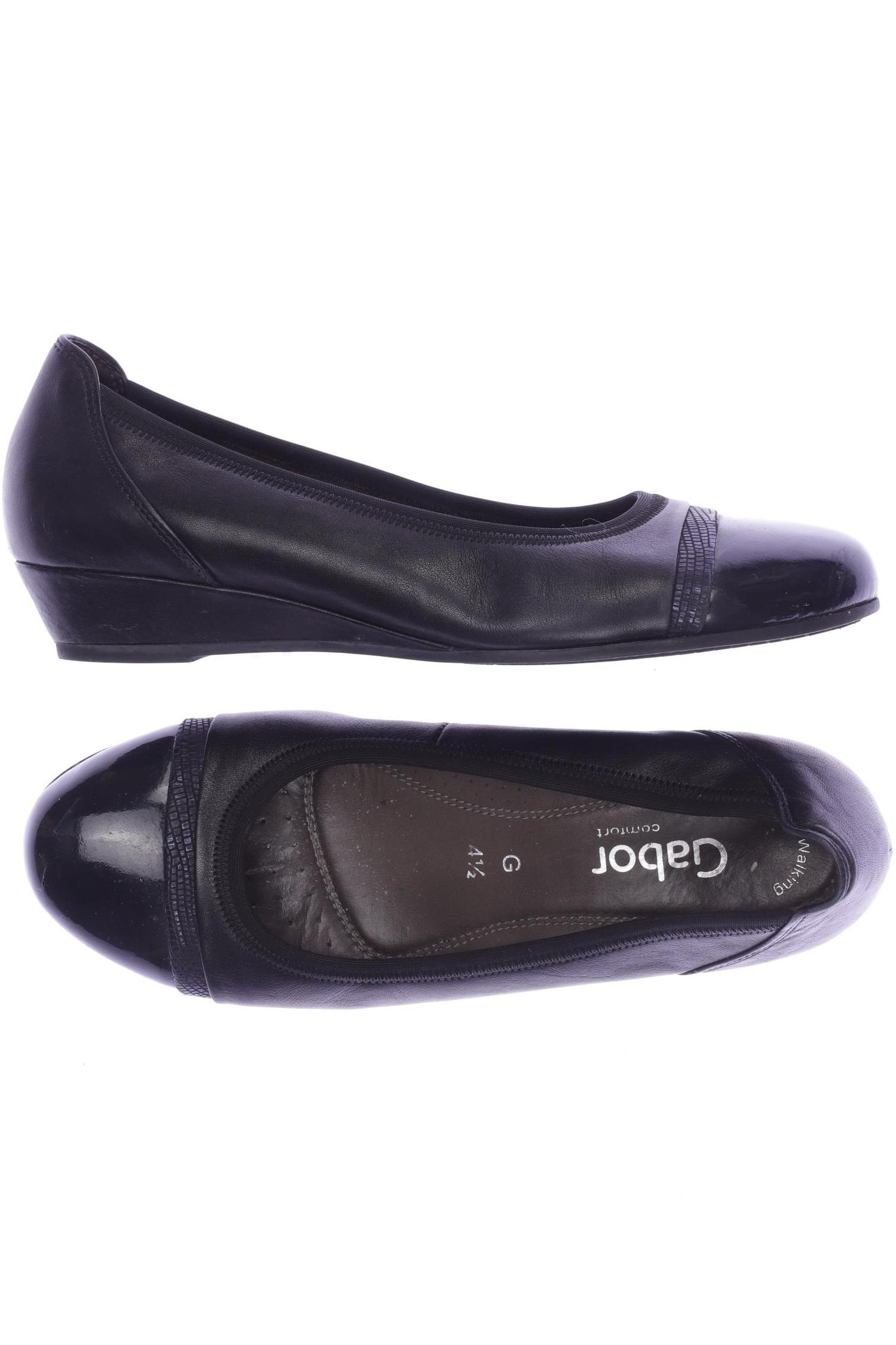

Gabor Damen Ballerinas, schwarz, Gr. 4.5