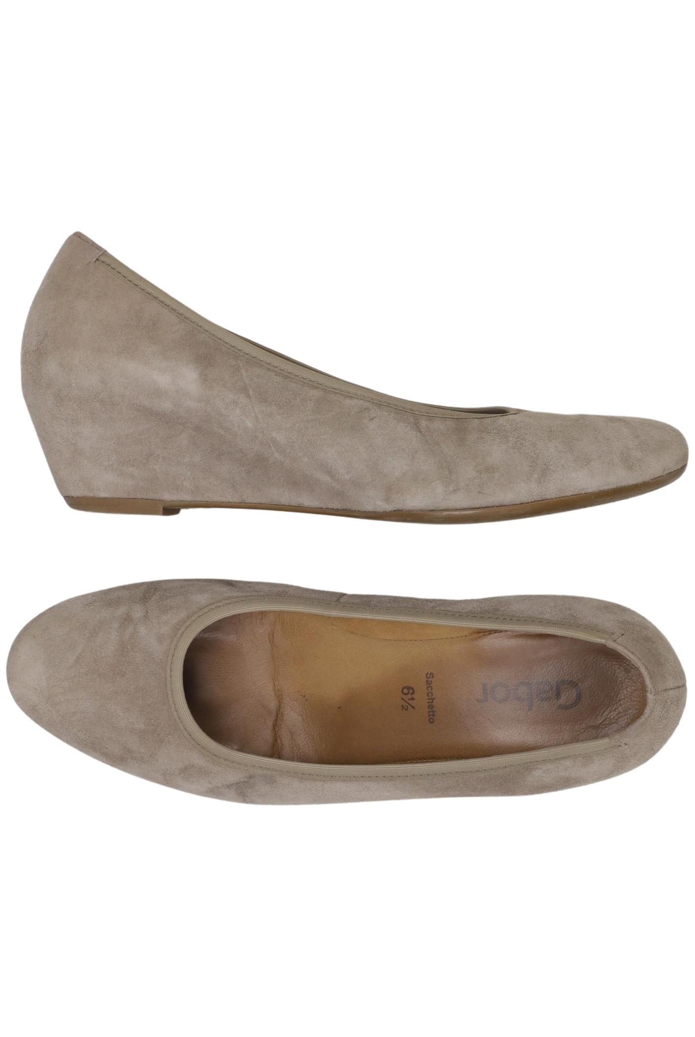 

Gabor Damen Ballerinas, beige, Gr. 6.5