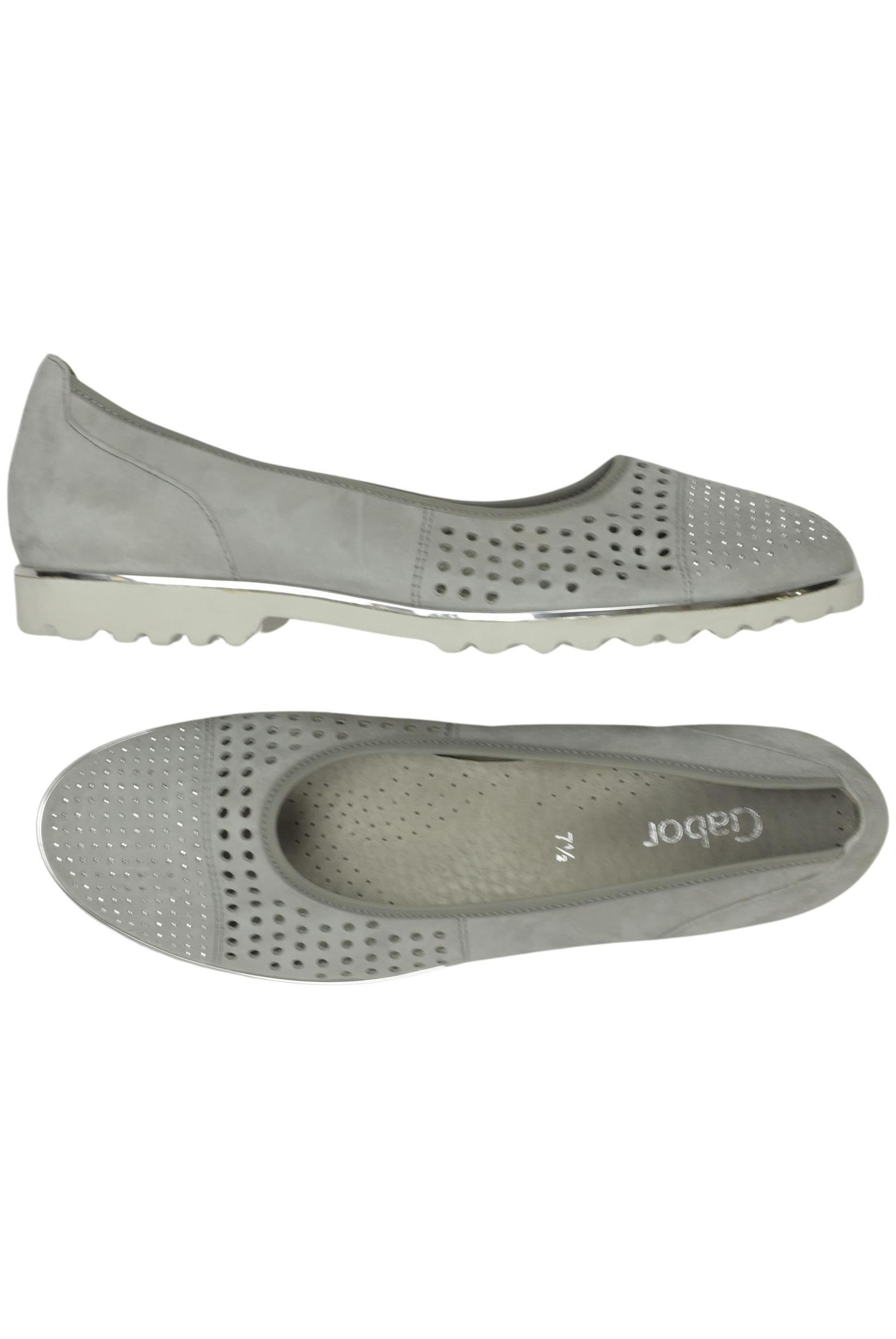 

Gabor Damen Ballerinas, grau, Gr. 7.5