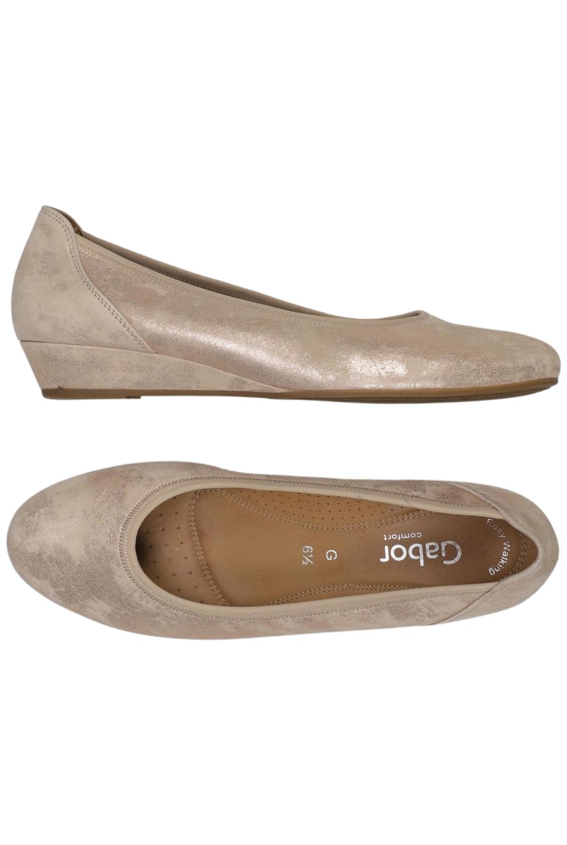 

Gabor Damen Ballerinas, beige, Gr. 6.5