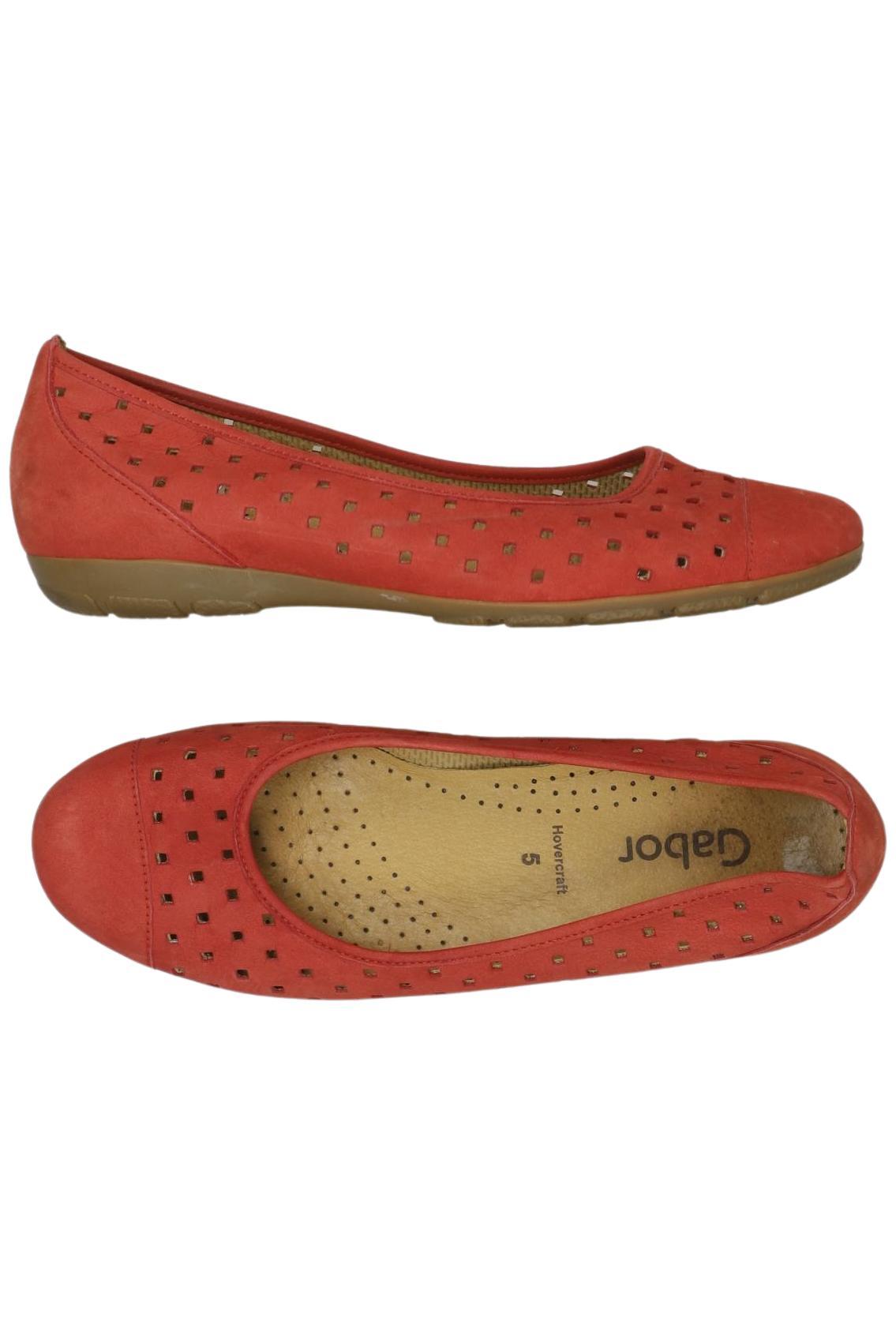 

Gabor Damen Ballerinas, rot, Gr. 5
