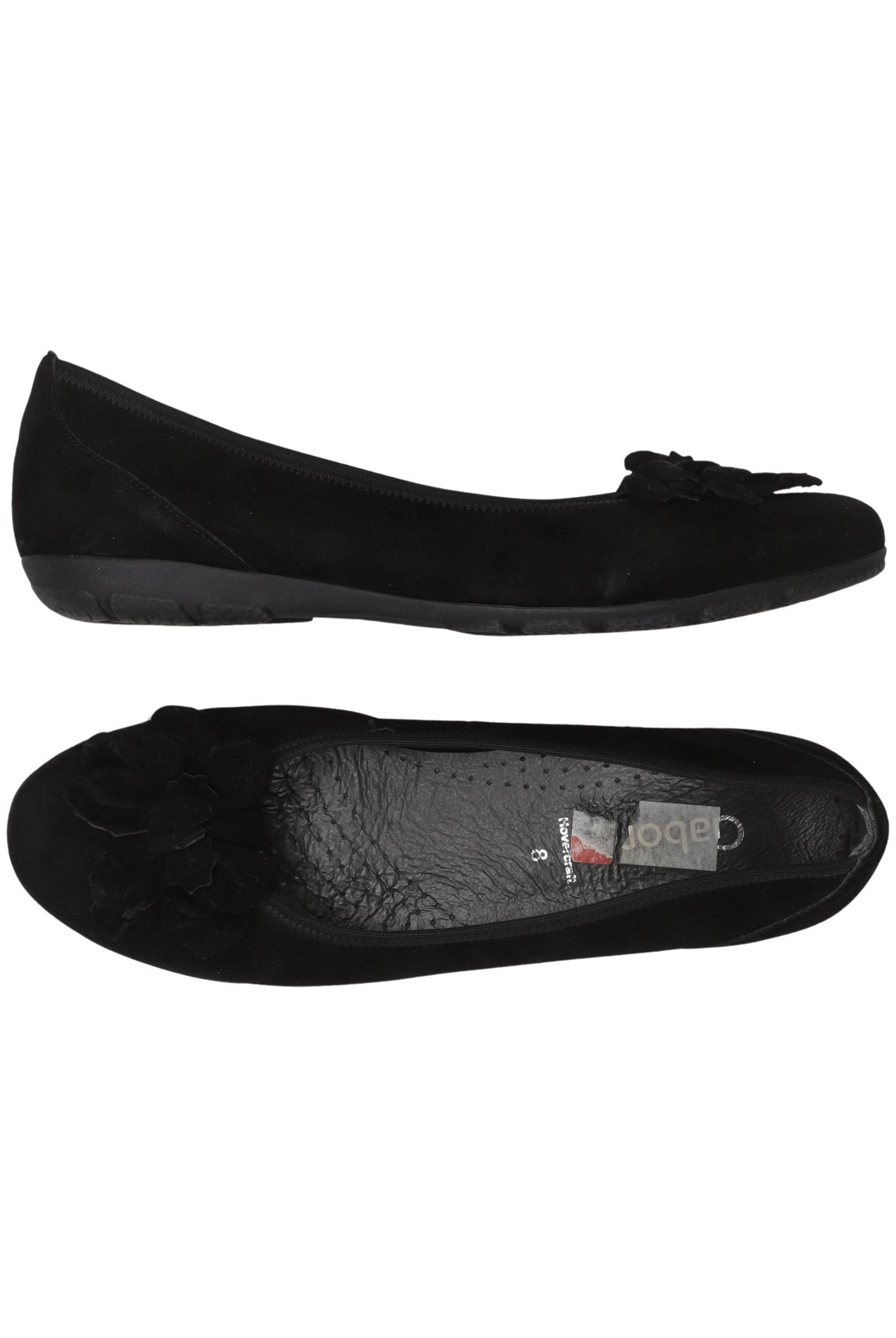 

Gabor Damen Ballerinas, schwarz, Gr. 8