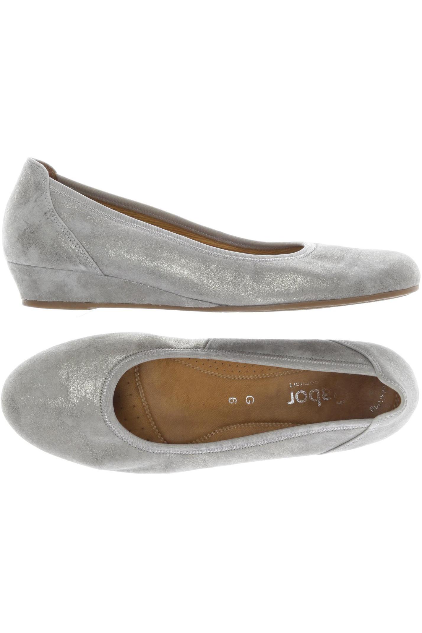 

Gabor Damen Ballerinas, grau, Gr. 6