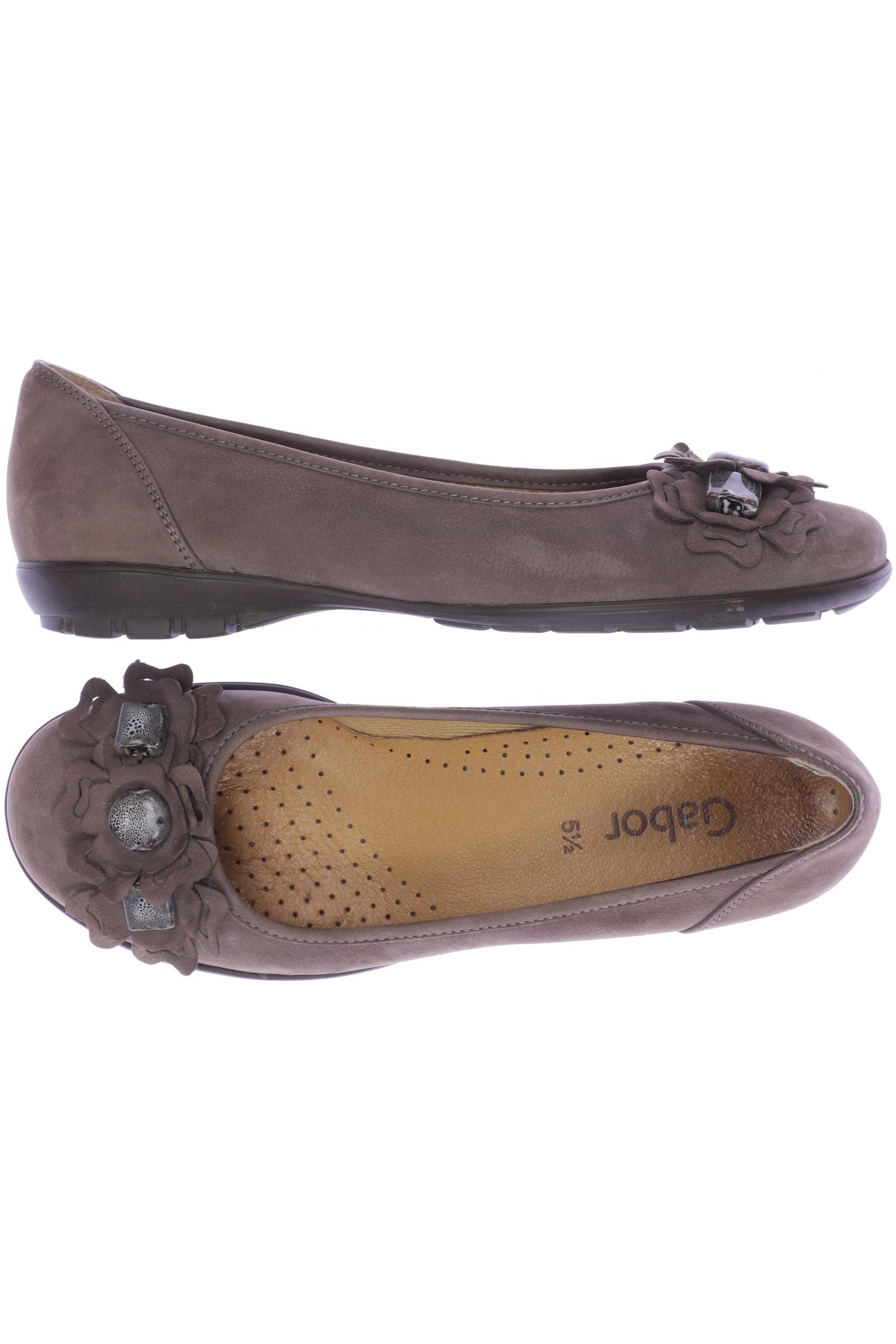 

Gabor Damen Ballerinas, braun, Gr. 5.5