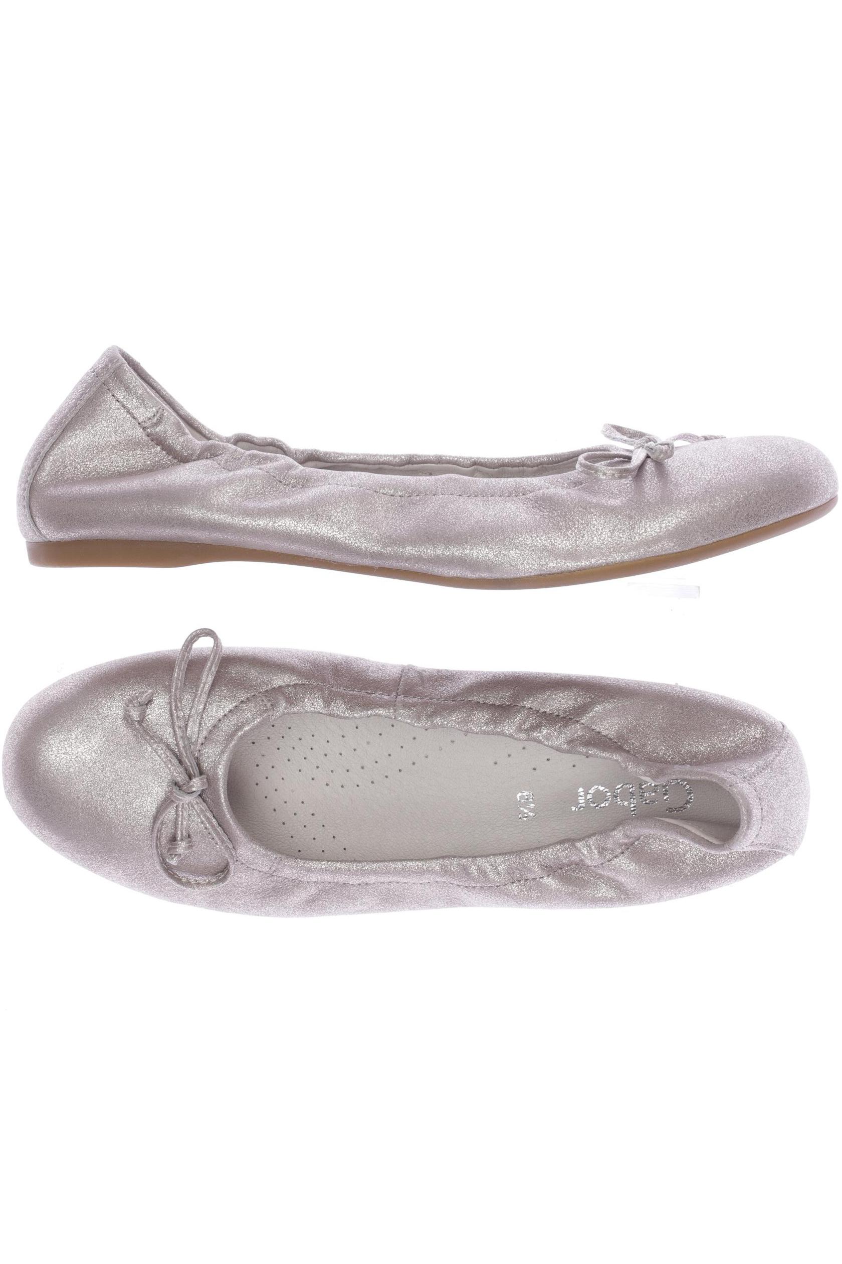 

Gabor Damen Ballerinas, silber, Gr. 6.5